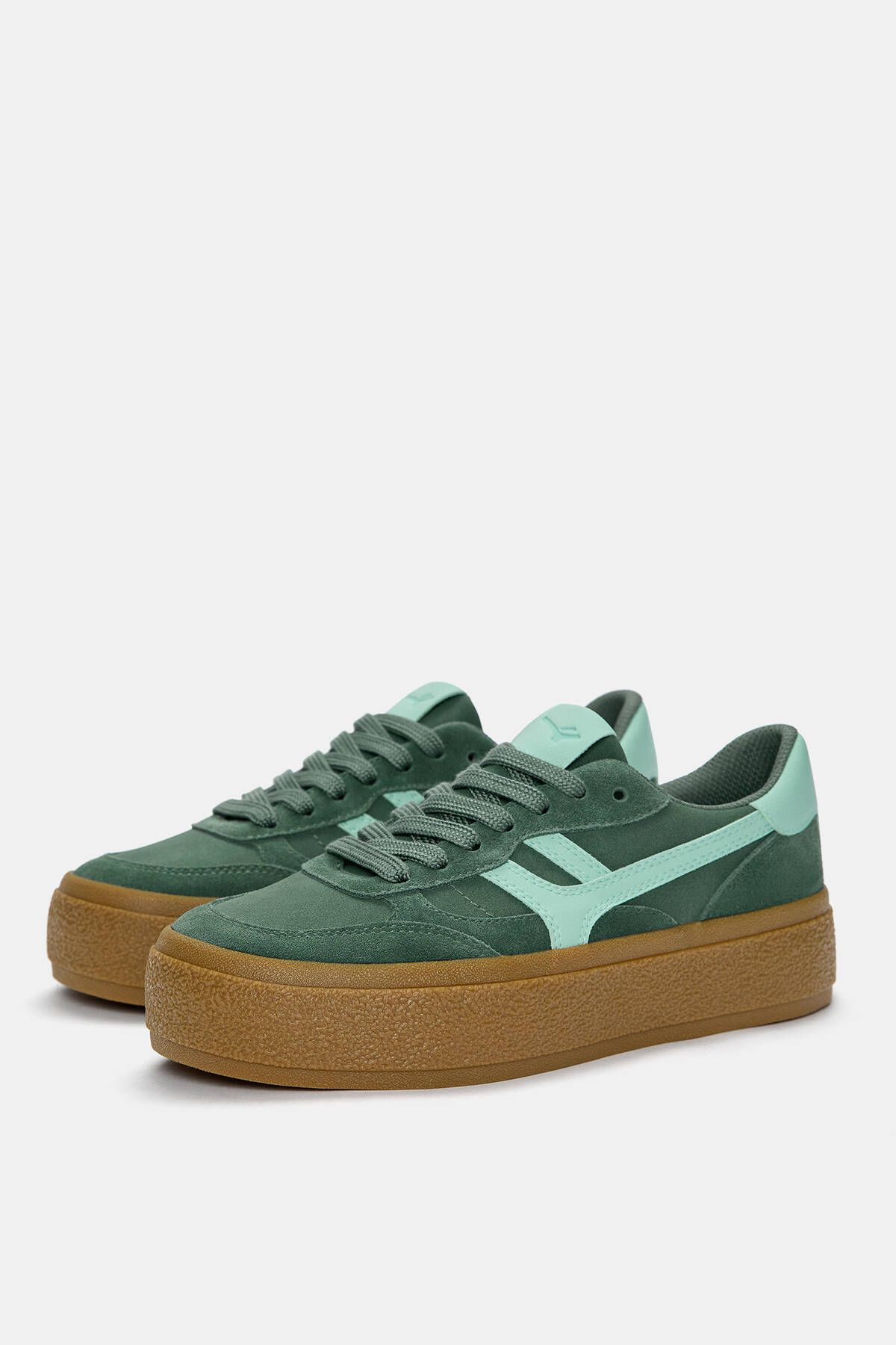 Pull & Bear-Chunky retro trainers 4