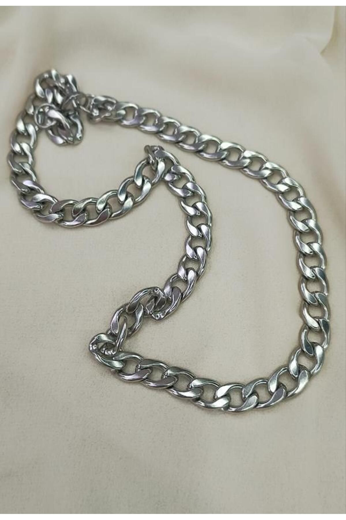 Hd Marketim-Unisex Stainless Steel 316 L Necklace Steel Chain 3