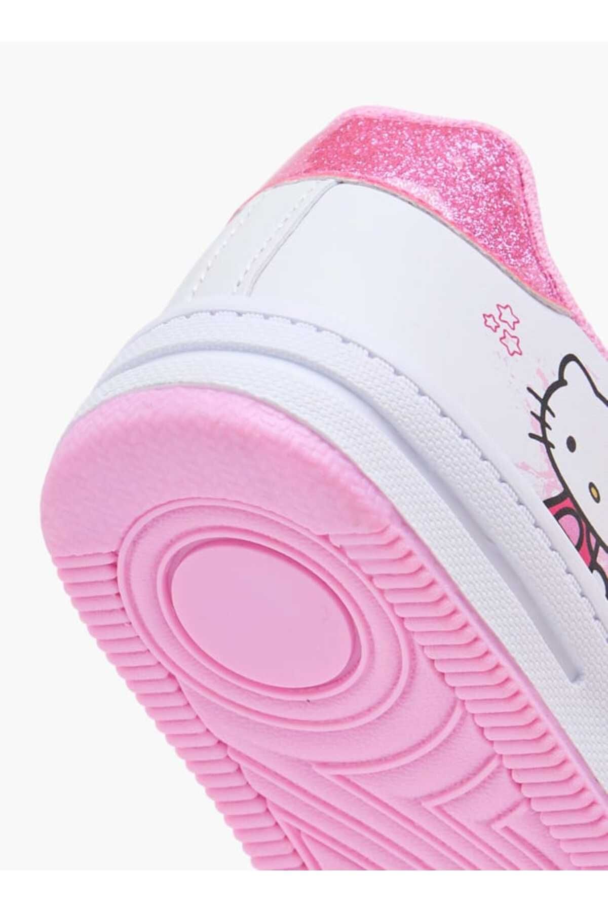 Hello Kitty-Print Sneakers with Hook and Loop Closure 5