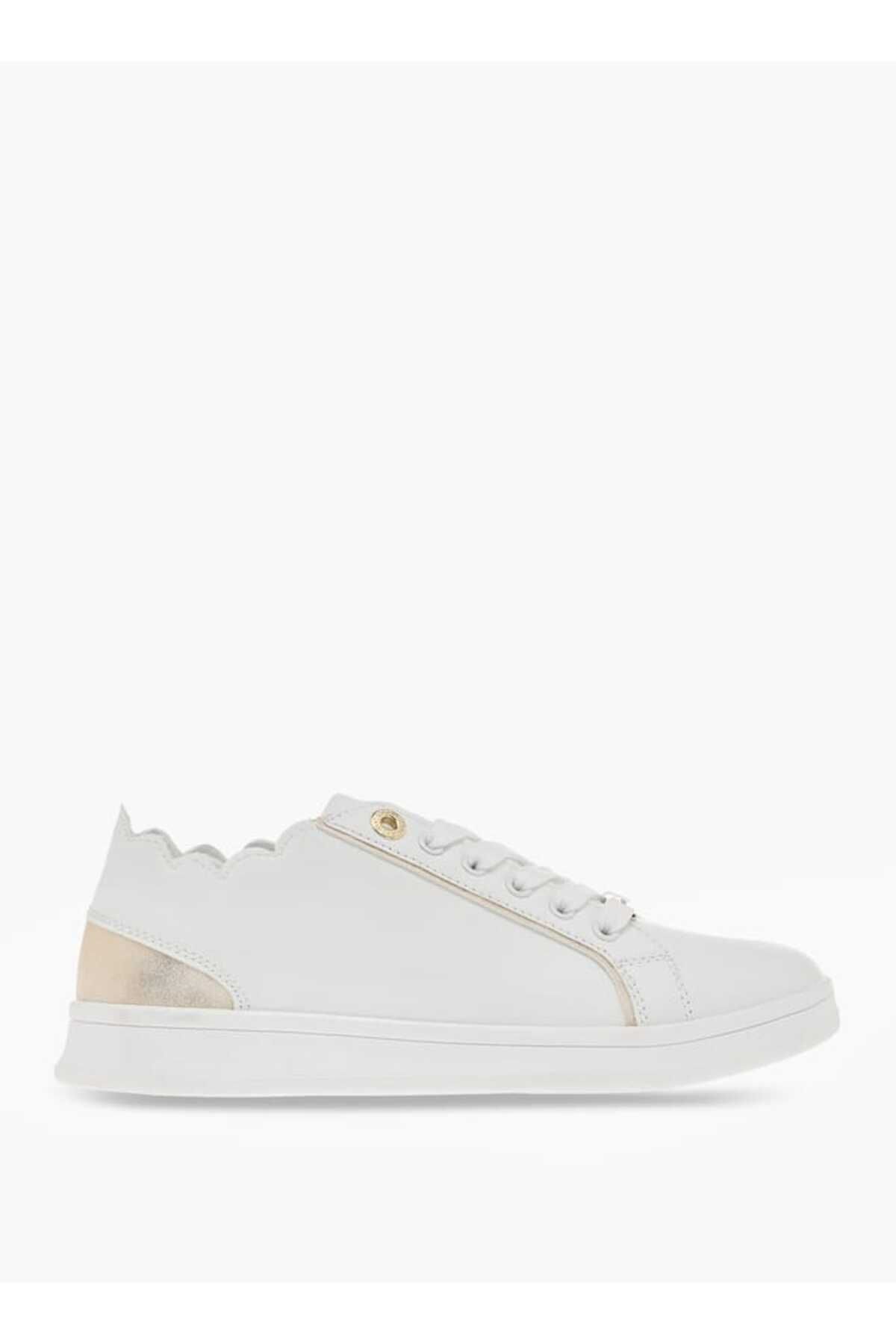 ELLE-Women's Panelled Lace-Up Sneakers 3