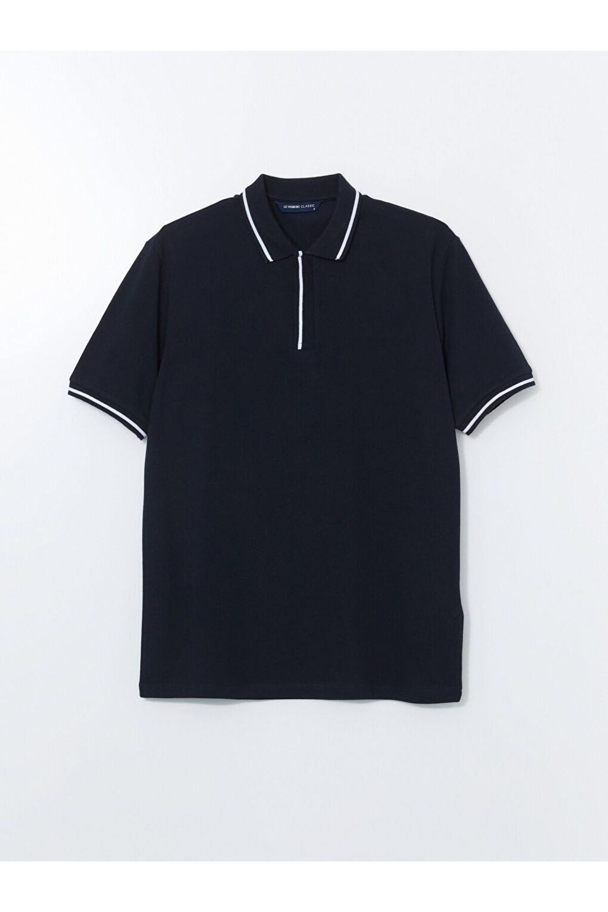 LC Waikiki Yeni Sezon Polo Yaka Kisa Kollu Pike Erkek Tisort - S5FO03Z8