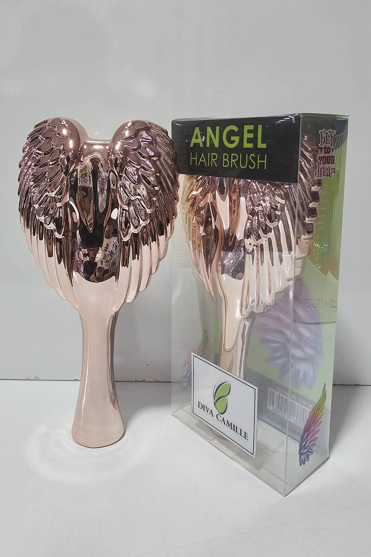 DIVA CAMILLE Angel Tangle Saç Fırçası T10 — بژ DCM-293