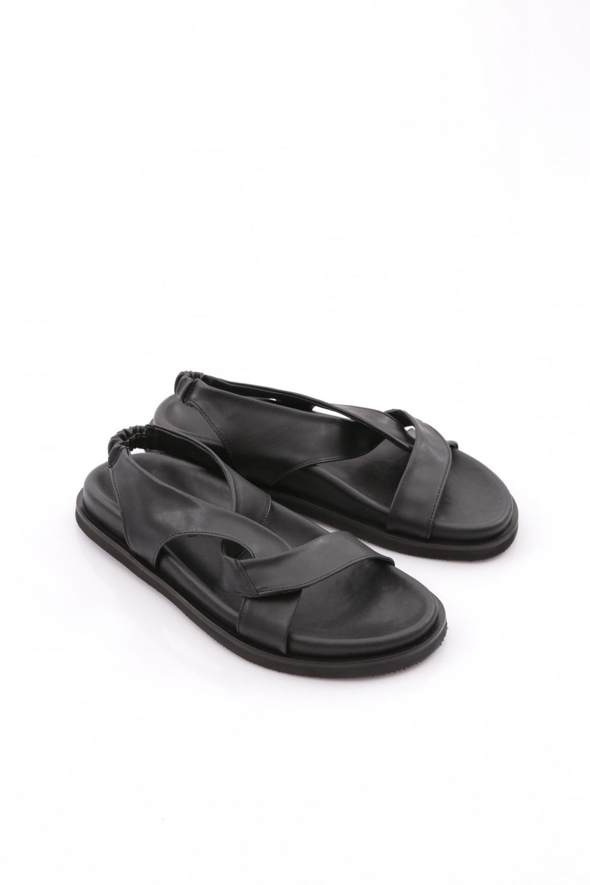 صندل زنانه SANDALS CROSS BAND مشکی 41513372 Dgn
