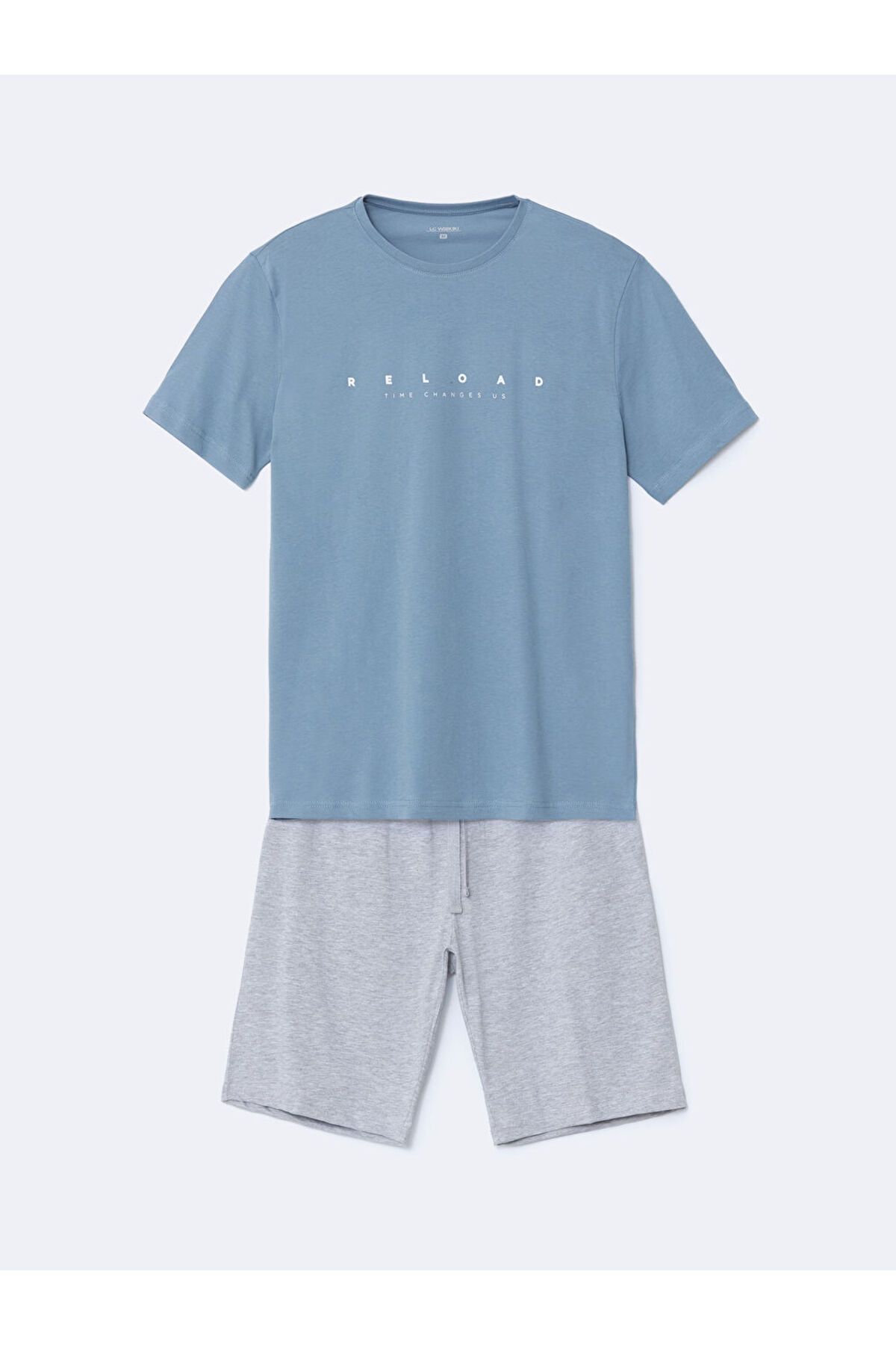 LC Waikiki Yeni Sezon Standart Kalip Erkek Sortlu Pijama Takimi - S54115Z8