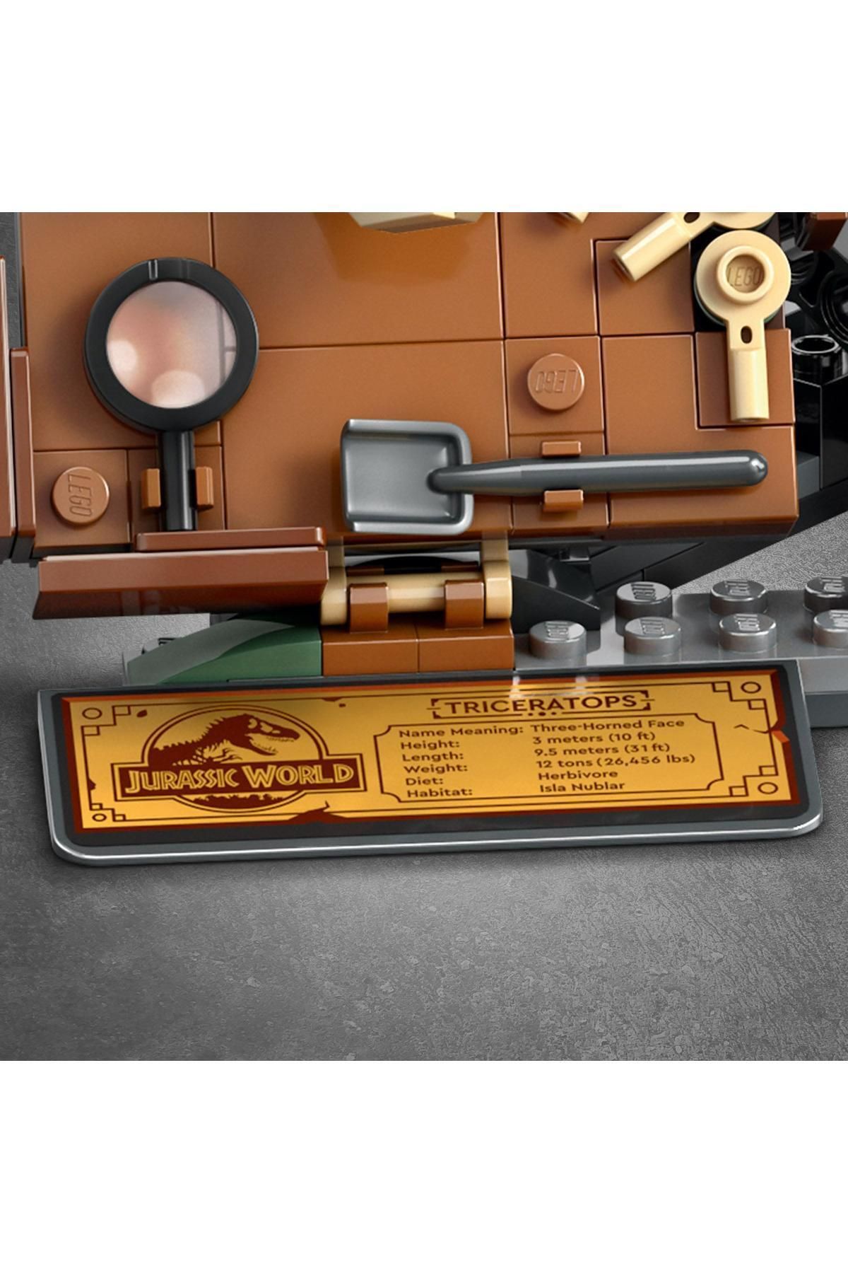LEGO-Jurassiworldinosaufossilstriceratopskul7696yearolconstructioki(468P) 5