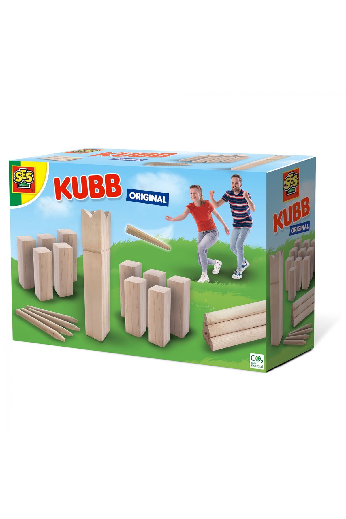 SES Creative-Joc de petrecere - Kubb original 1