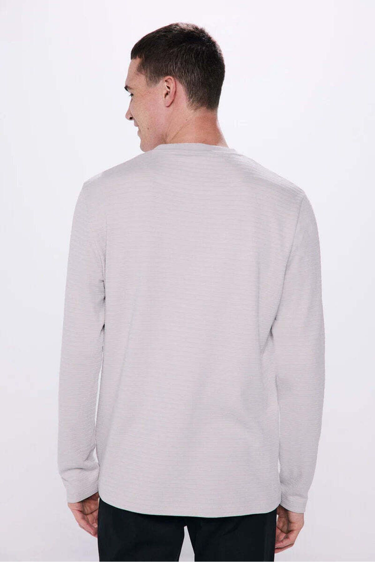 Springfield-Double structured long sleeve -shirt 3