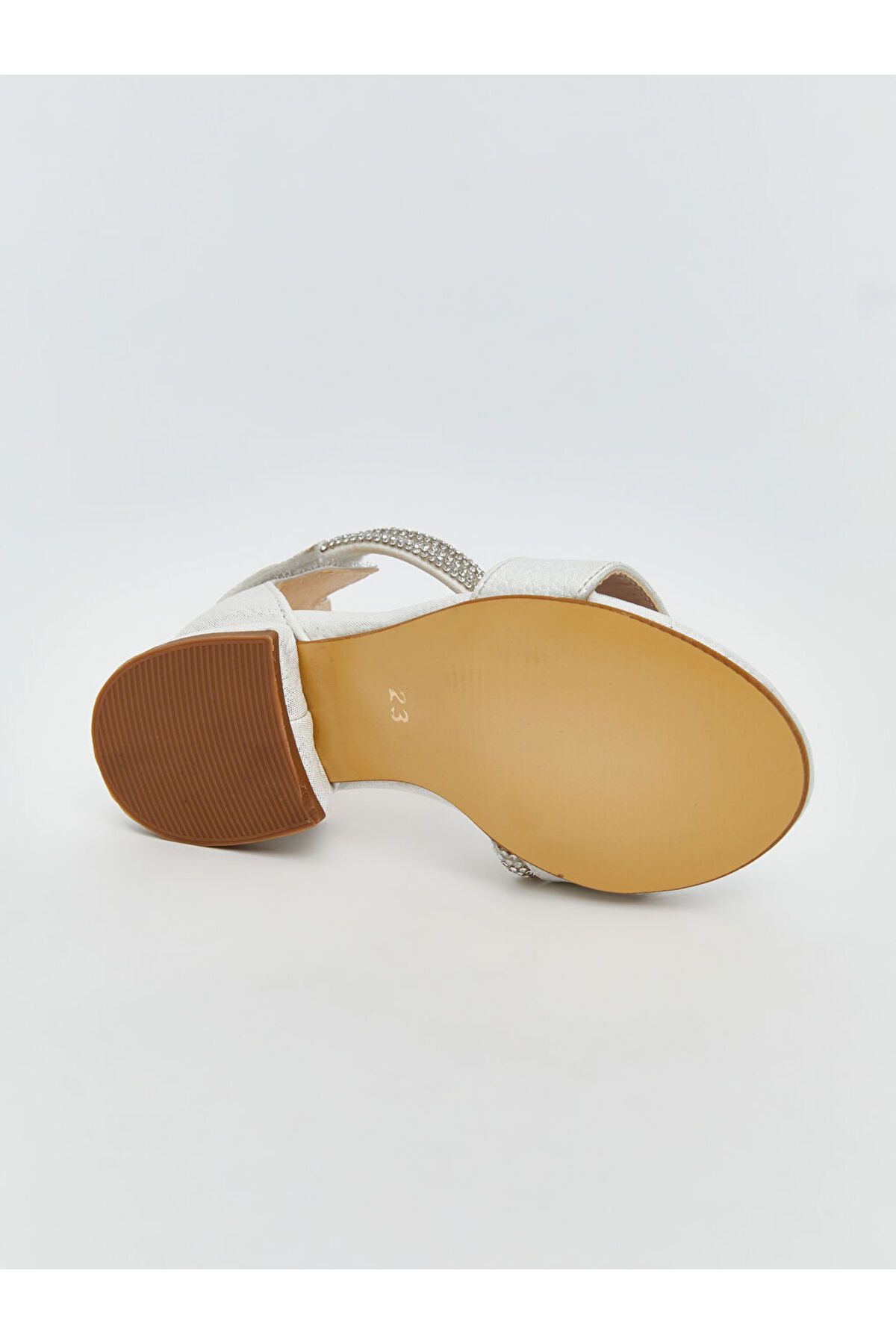 LC Waikiki-Stoned Baby Girl Heeled Shoes 4
