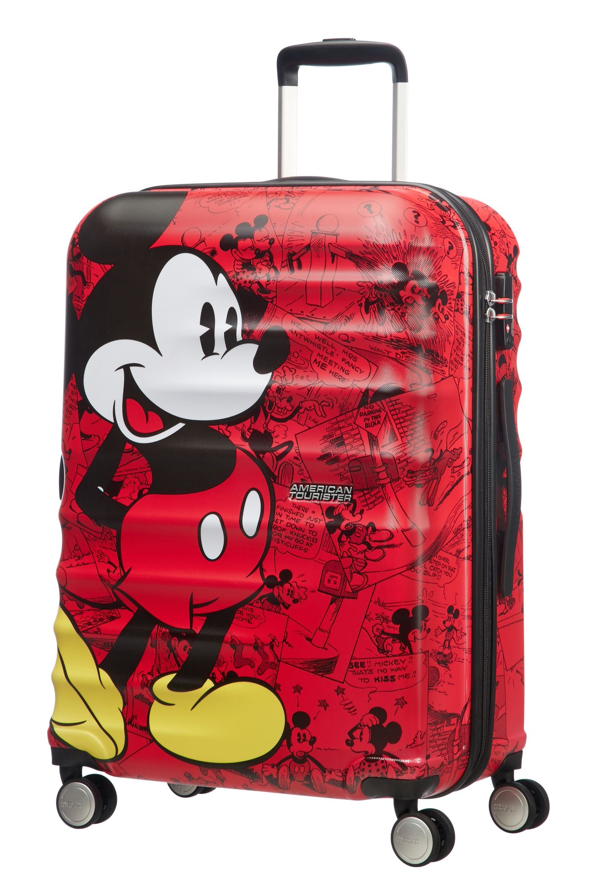 American Tourister-DISNEY WAVEBREAKER   HARD SPINNER LUGGAGE   3 PCS SET CM  COMICS RED 3