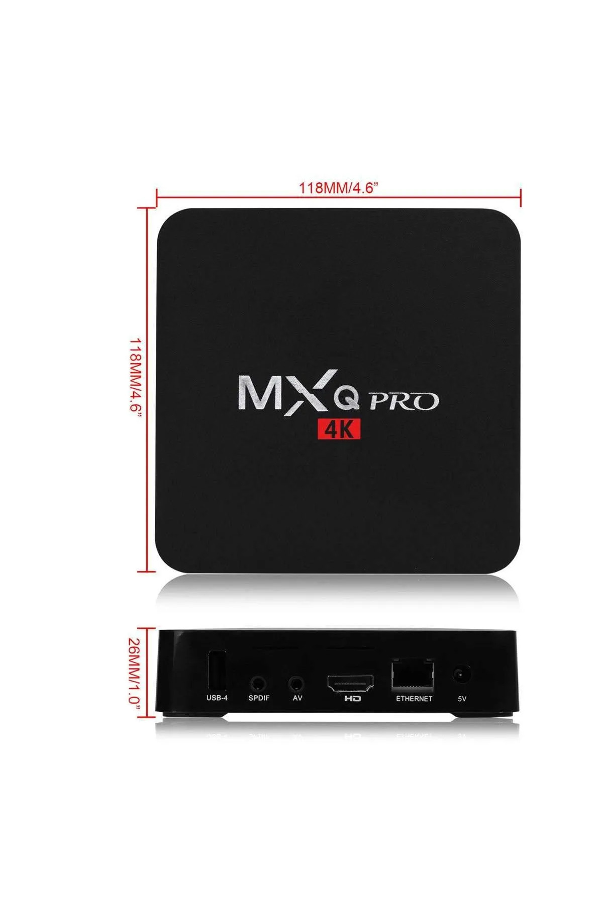 COOYA-صندوق تلفزيون اندرويد 4K UHD K2724335213666 اسود 3