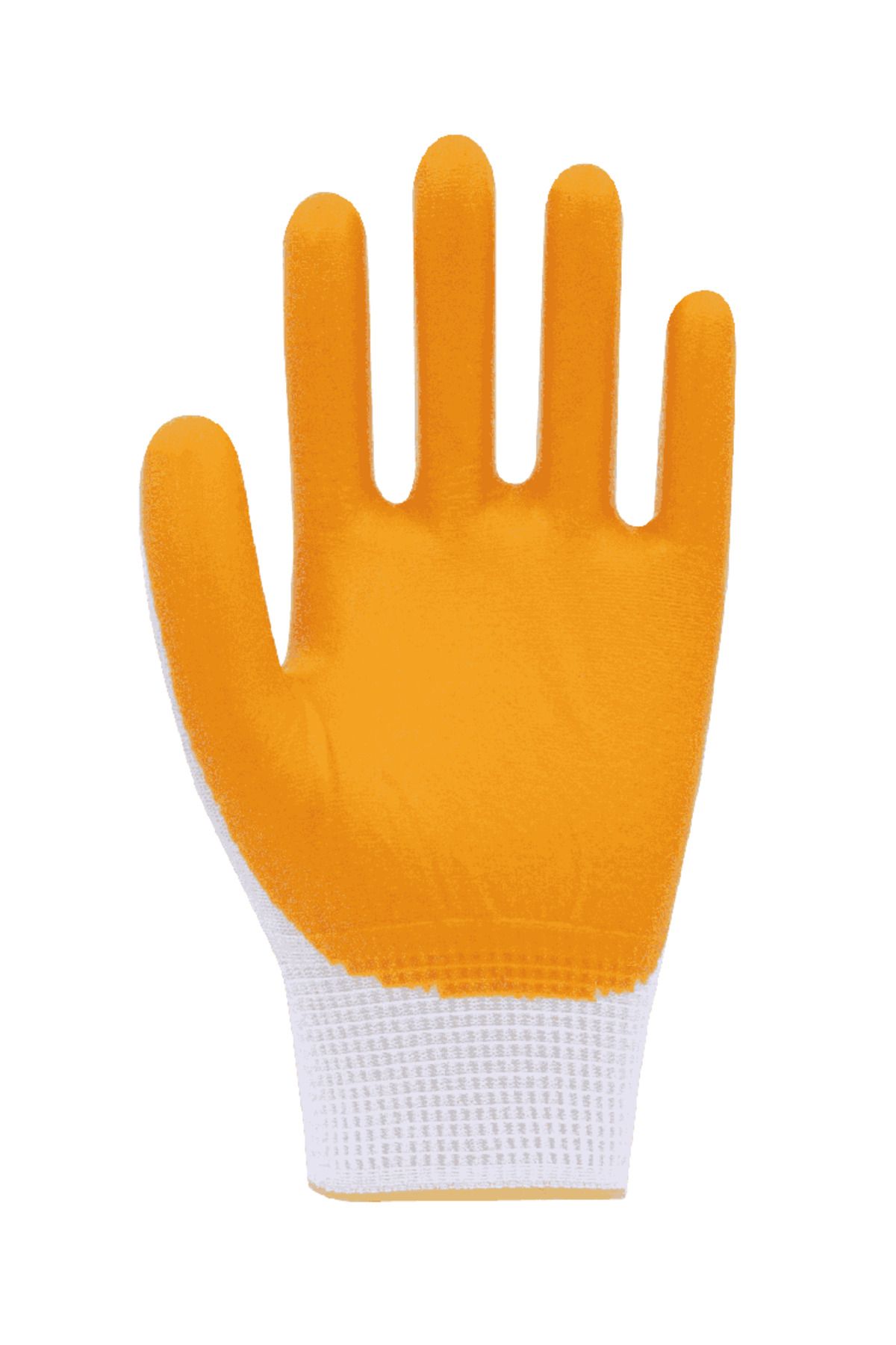 Beybi-| 12 Paar Arbeitshandschuhe - Polyester, Nitrile Palm Coated, Glatt 3