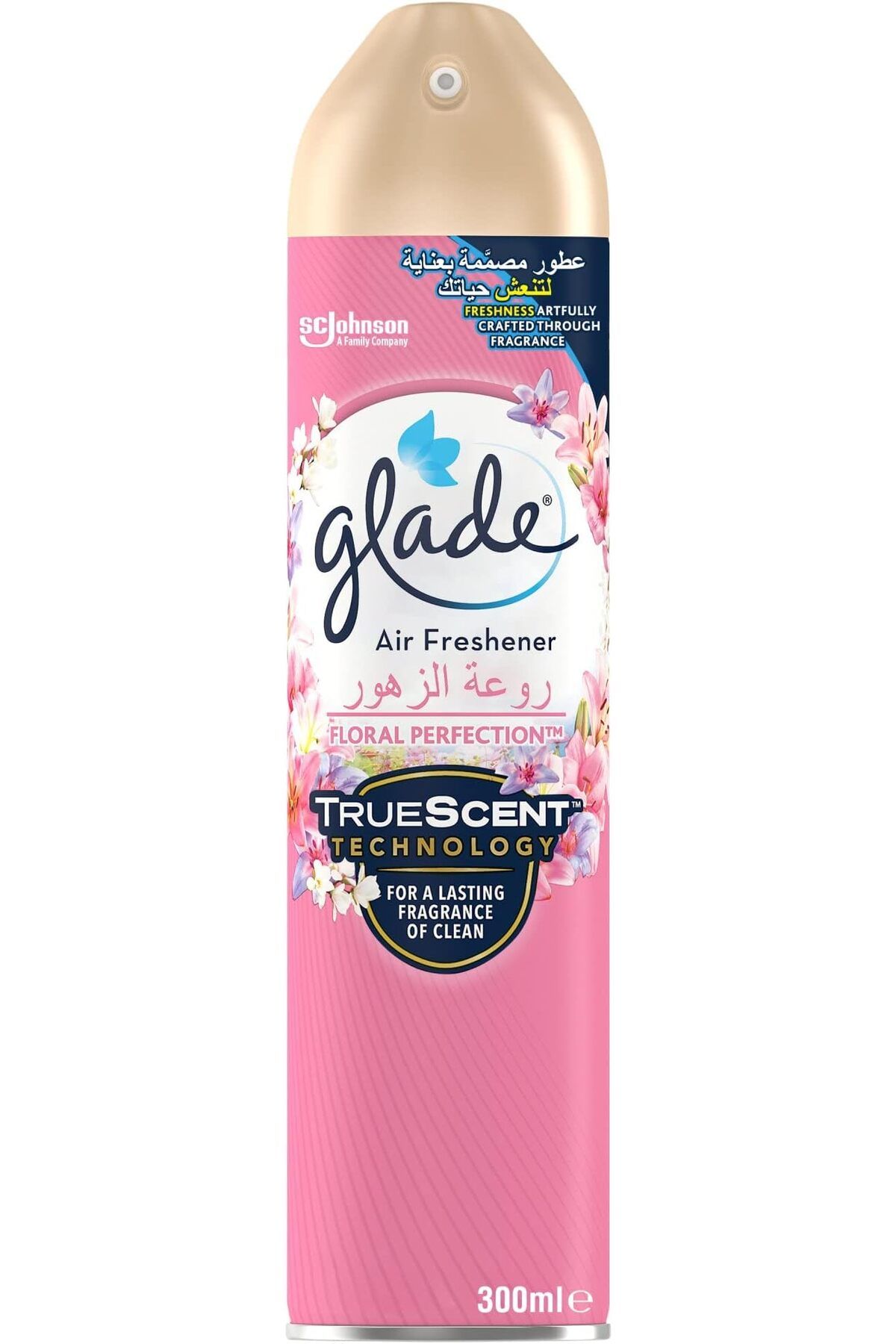 Glade-عبوة من معطرات الهواء برائحة الورد والفاوانيا المزهرة والكرز، 3 عبوات بحجم 300 مل، لتجديد الغرف 2