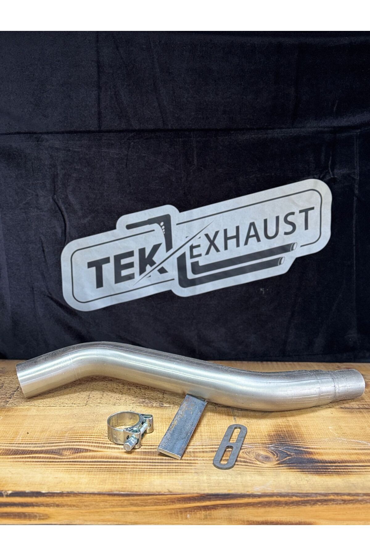 Tek Exhaust Bajaj Pulsar Ns200 Katalizör Iptal Ara Borusu