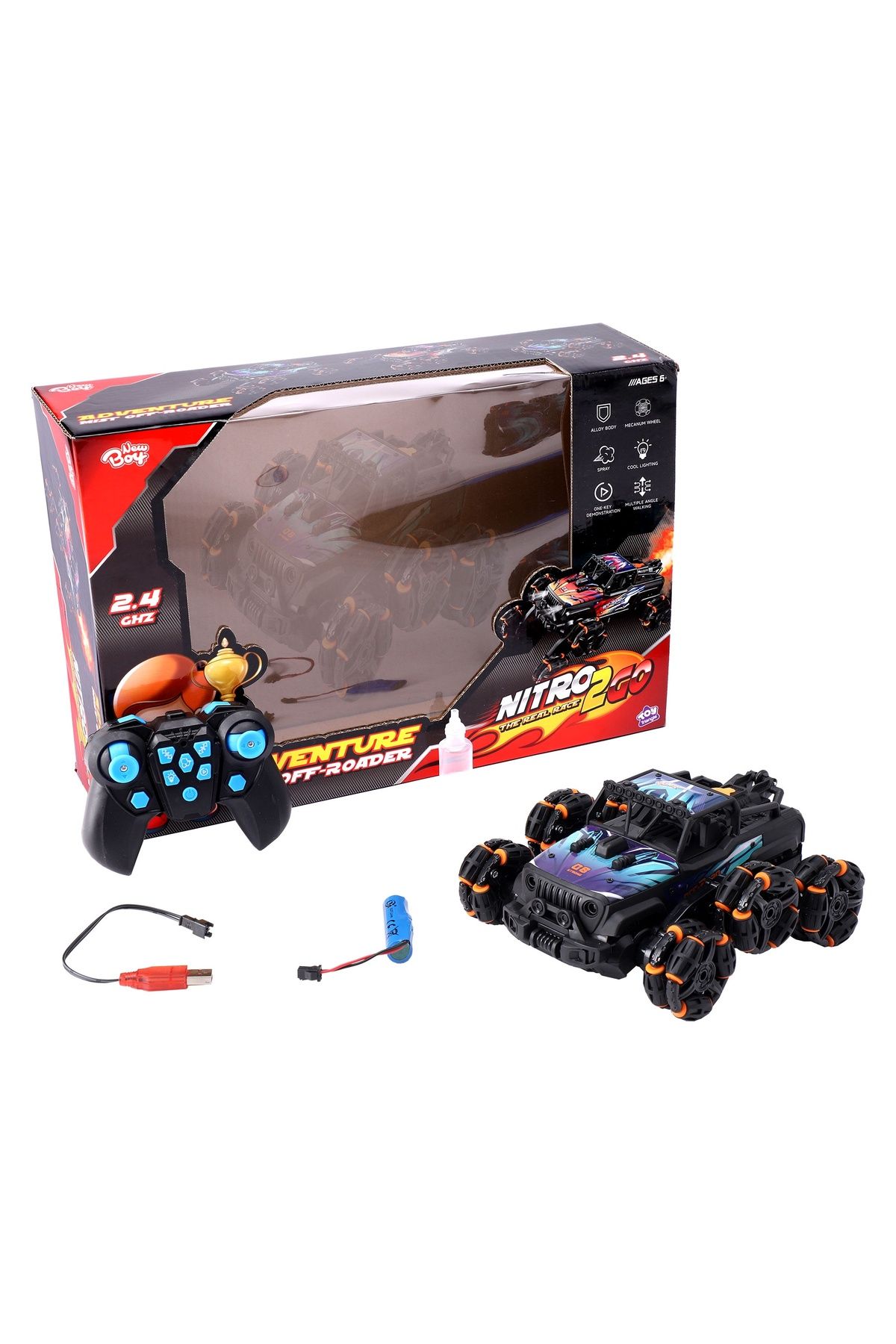 Nitro2go-R/C Adventure MIST Off-Roader 4