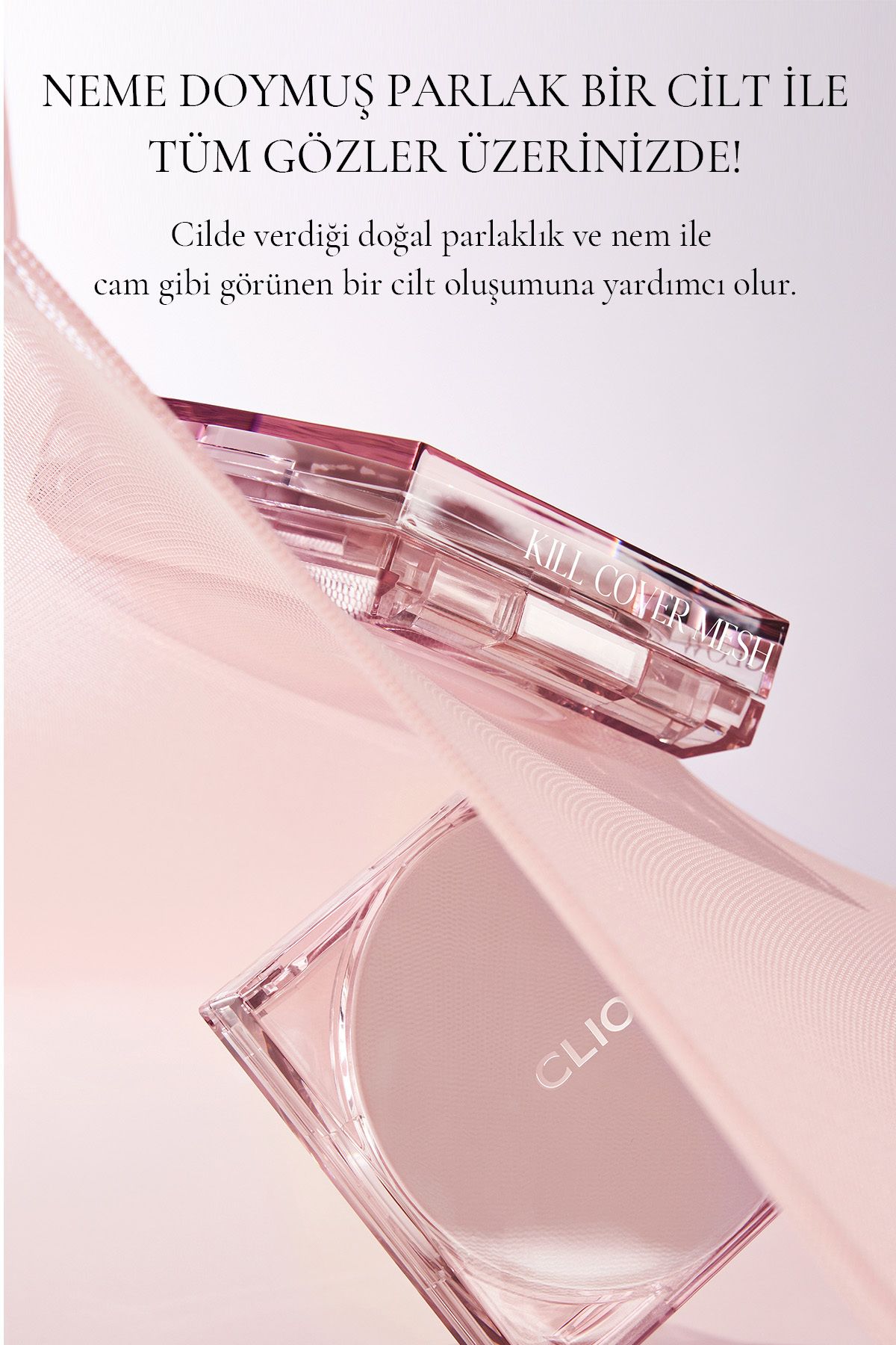 CLIO-Clio Kill Cover Mesh Glow Cushion - Intense Moisture, Radiance, Refill Spf50+Pa++++ (4 Ginger) 5