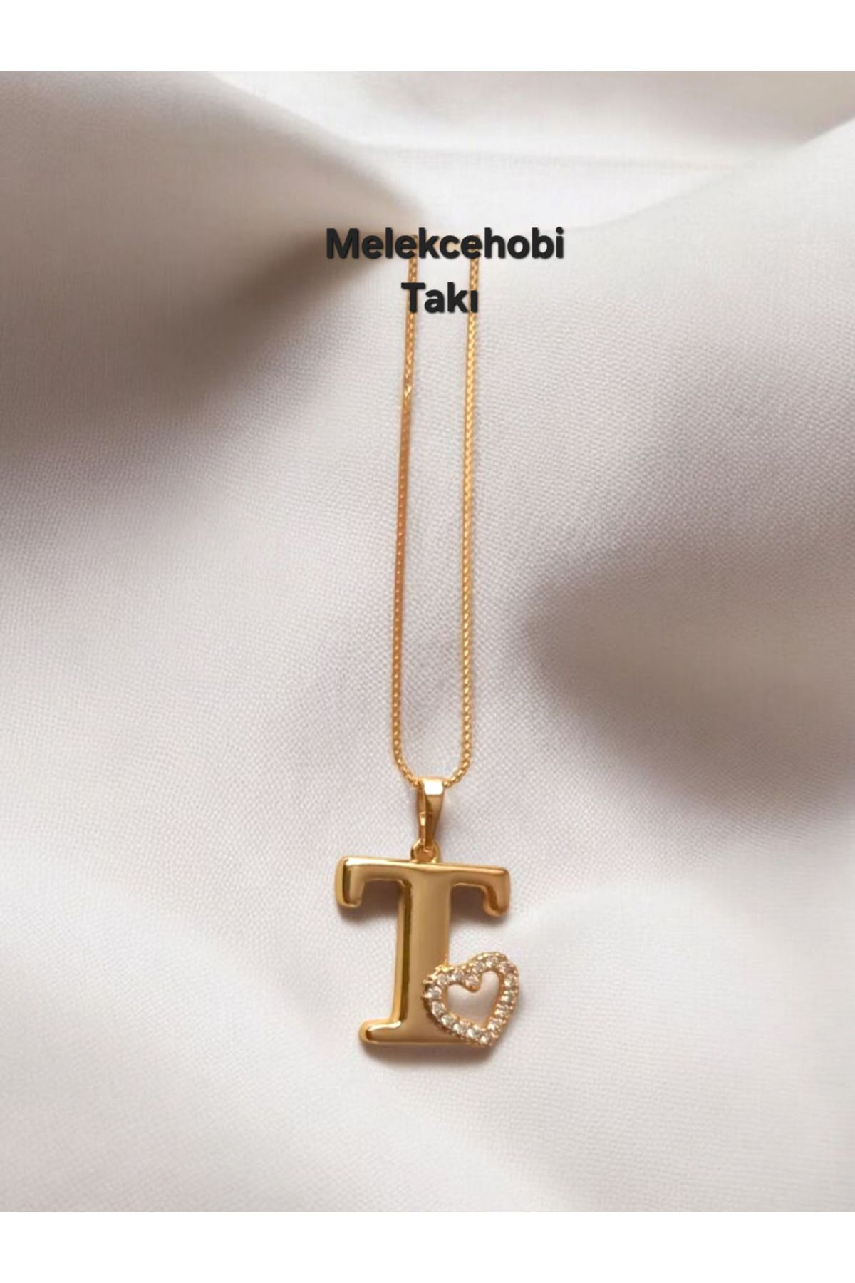 XUPING JEWELRY-مجوهرات Melekcehobi Xuping العلامة التجارية حرف T قلادة 1