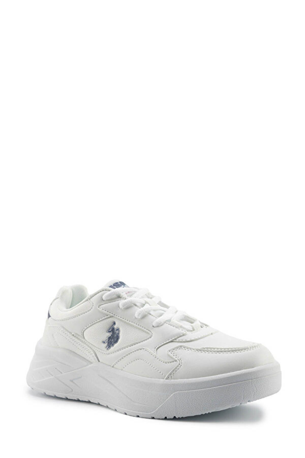اسنیکر سفید زنانه 5FX کفش ورزشی اورجینال U.S. Polo Assn.