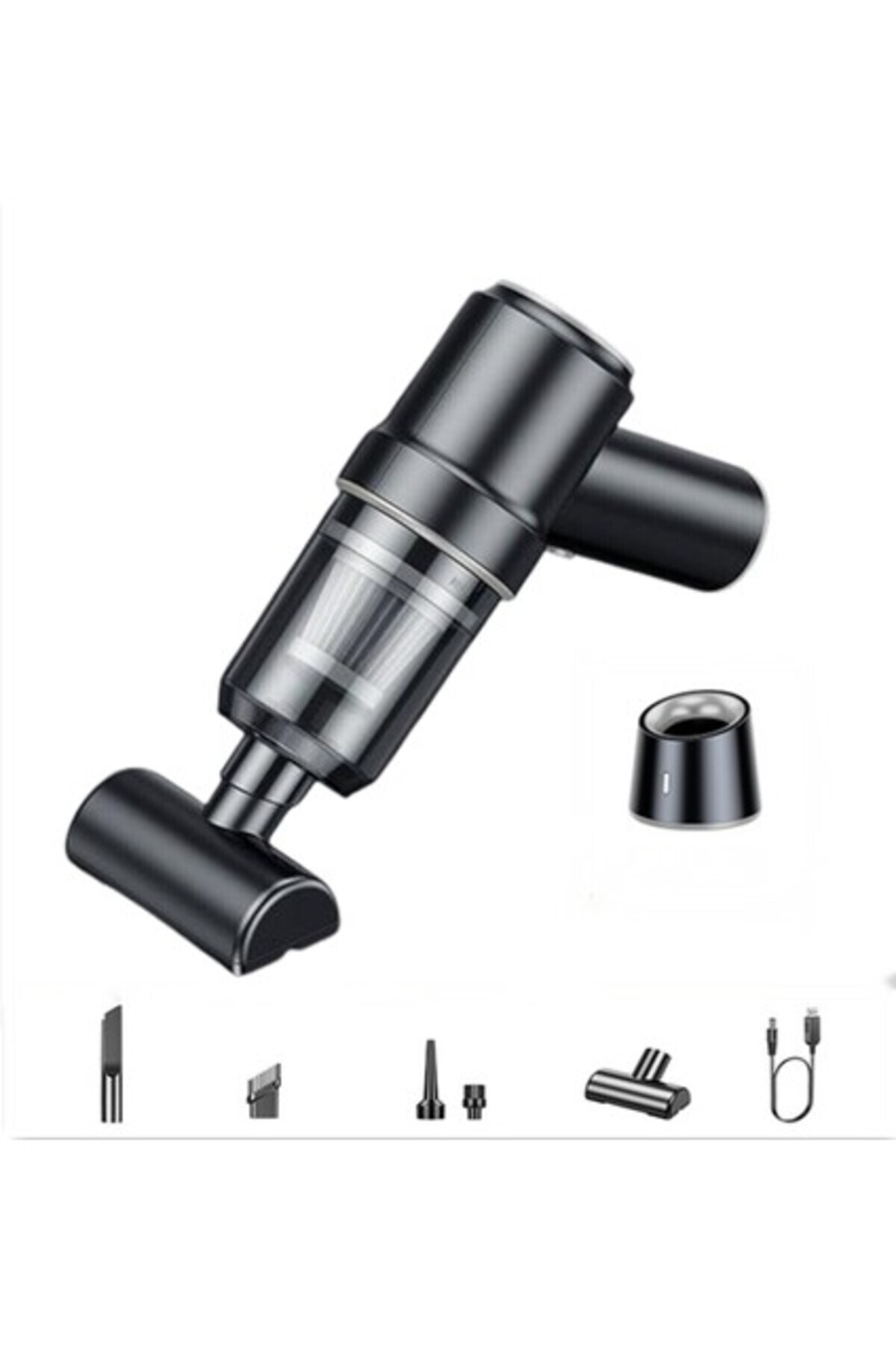 Buldug Jalant Araç Süpürgesi - Siyah