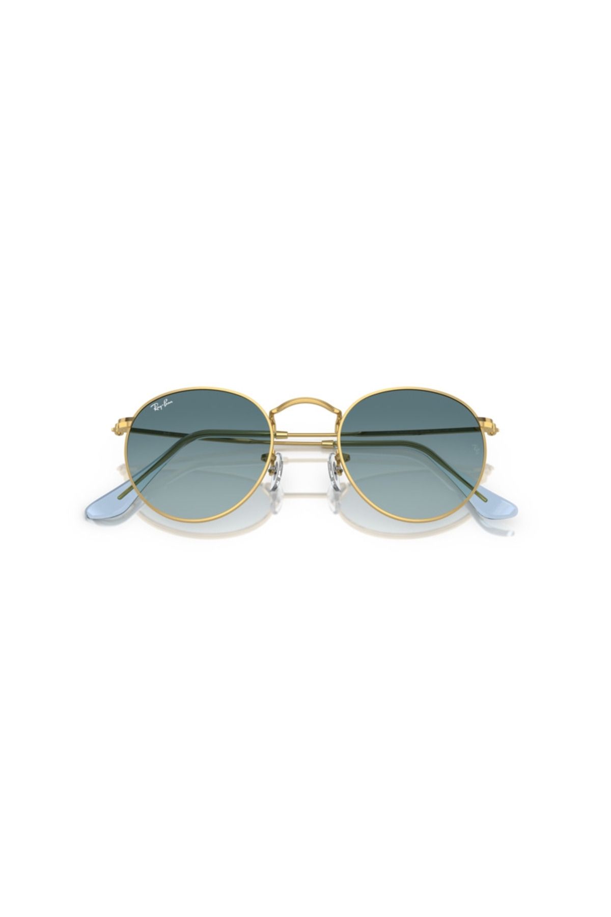 عینک آفتابی طلایی مردانه و زنانه یونیسکس RayBan 3447 001 3M 53 Ray-Ban