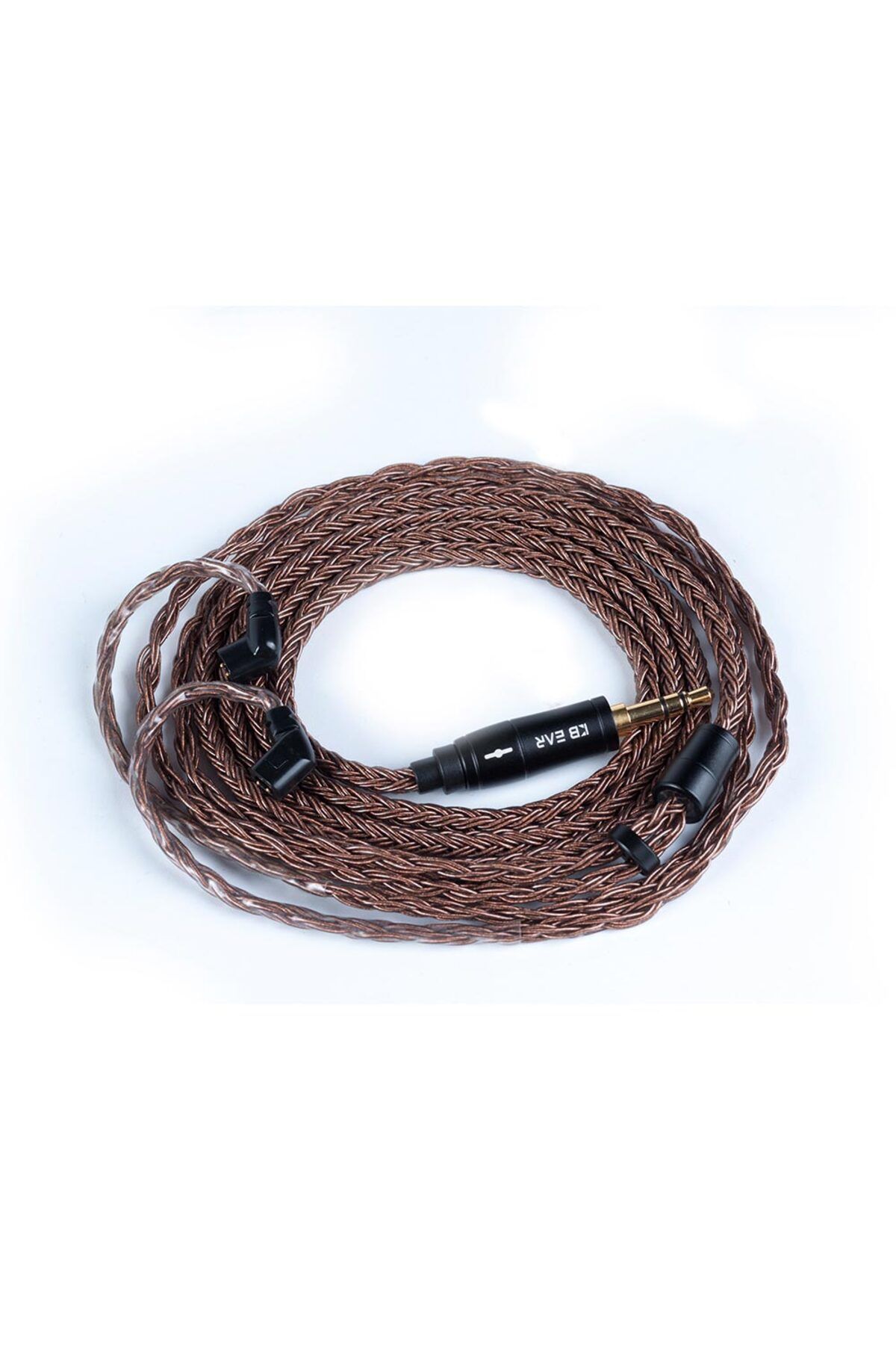KBEAR-3.5QDC KBEAR 16 Core Pure Copper Wired Earphone Cable 2PIN/MMCX/QDC Earbuds Connector Use For KZ EDX 1