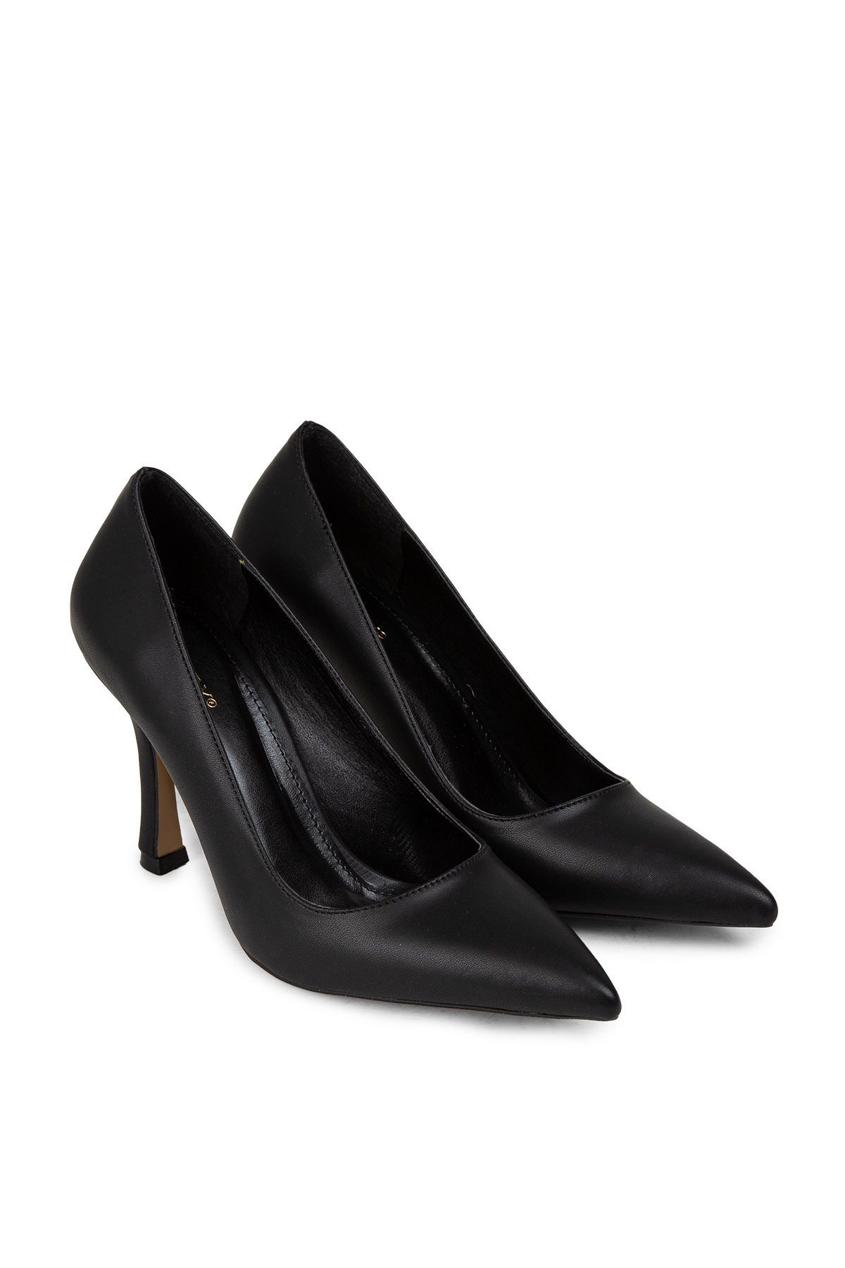 Deery-Pantofi cu toc stiletto de damă negri 2