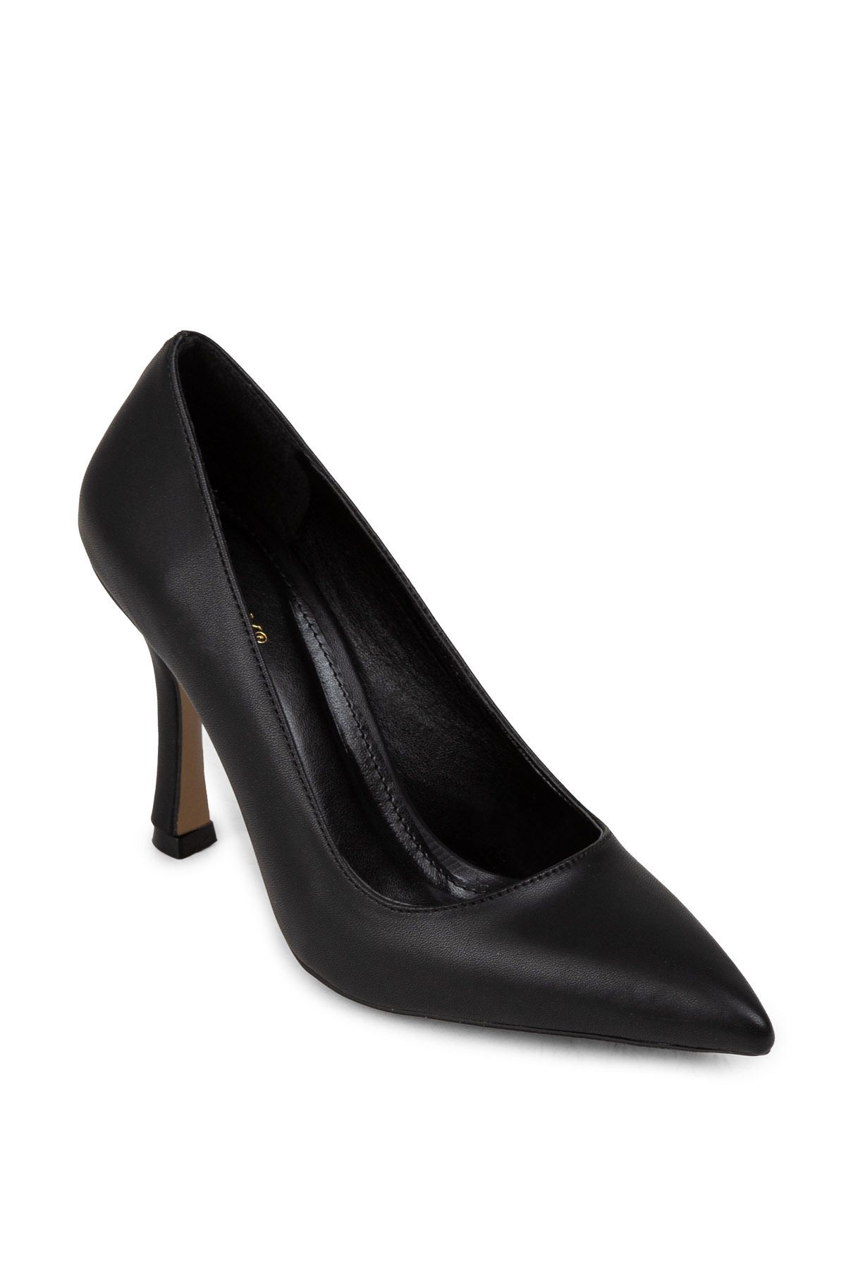 Deery-Pantofi cu toc stiletto de damă negri 5