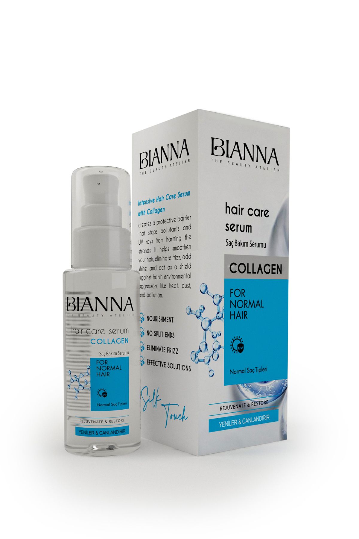 Saç Bakım Serumu Kolajen | Saçları Canlandıran Ve Besleyen Serum 75ml