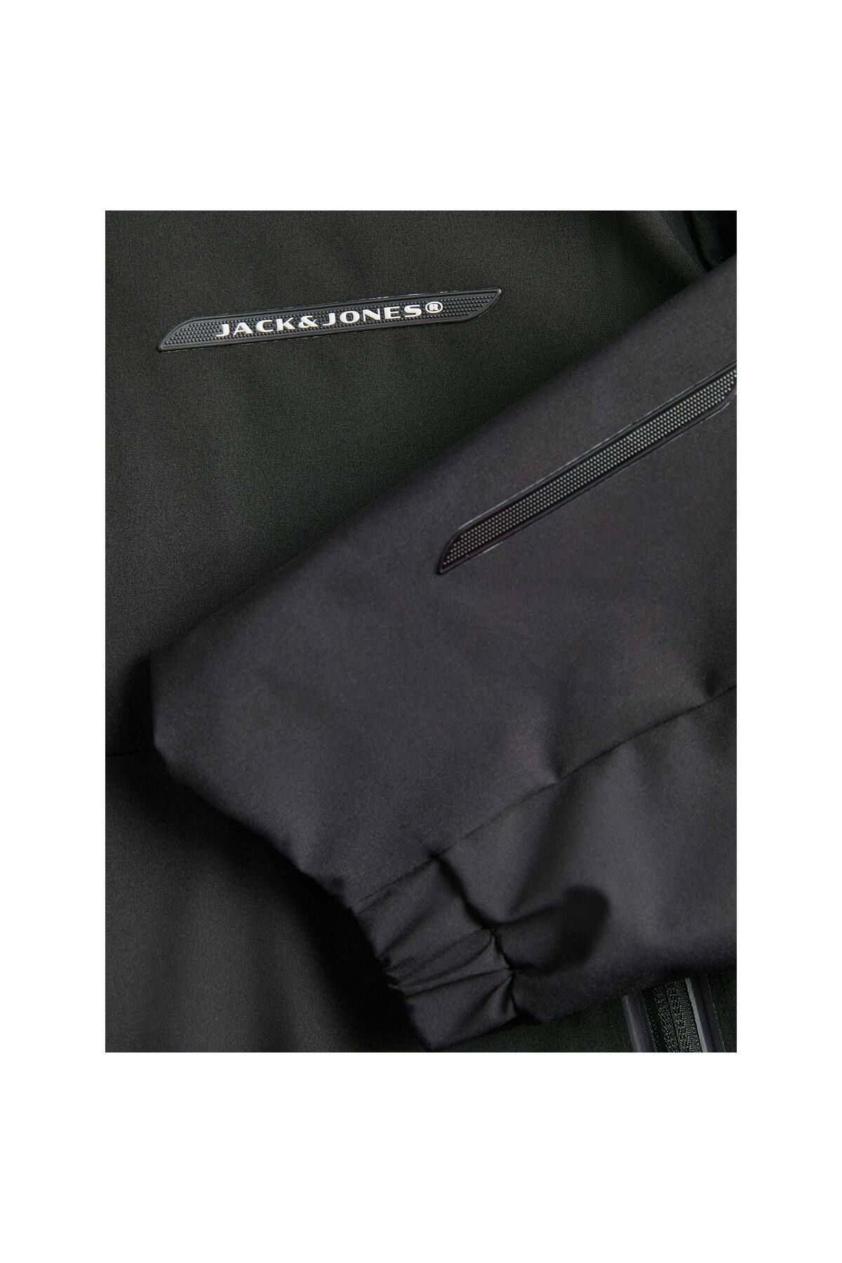 ژاکت ورزشی مشکی مردانه سیاه فیوژن B Jack Jones Jack & Jones