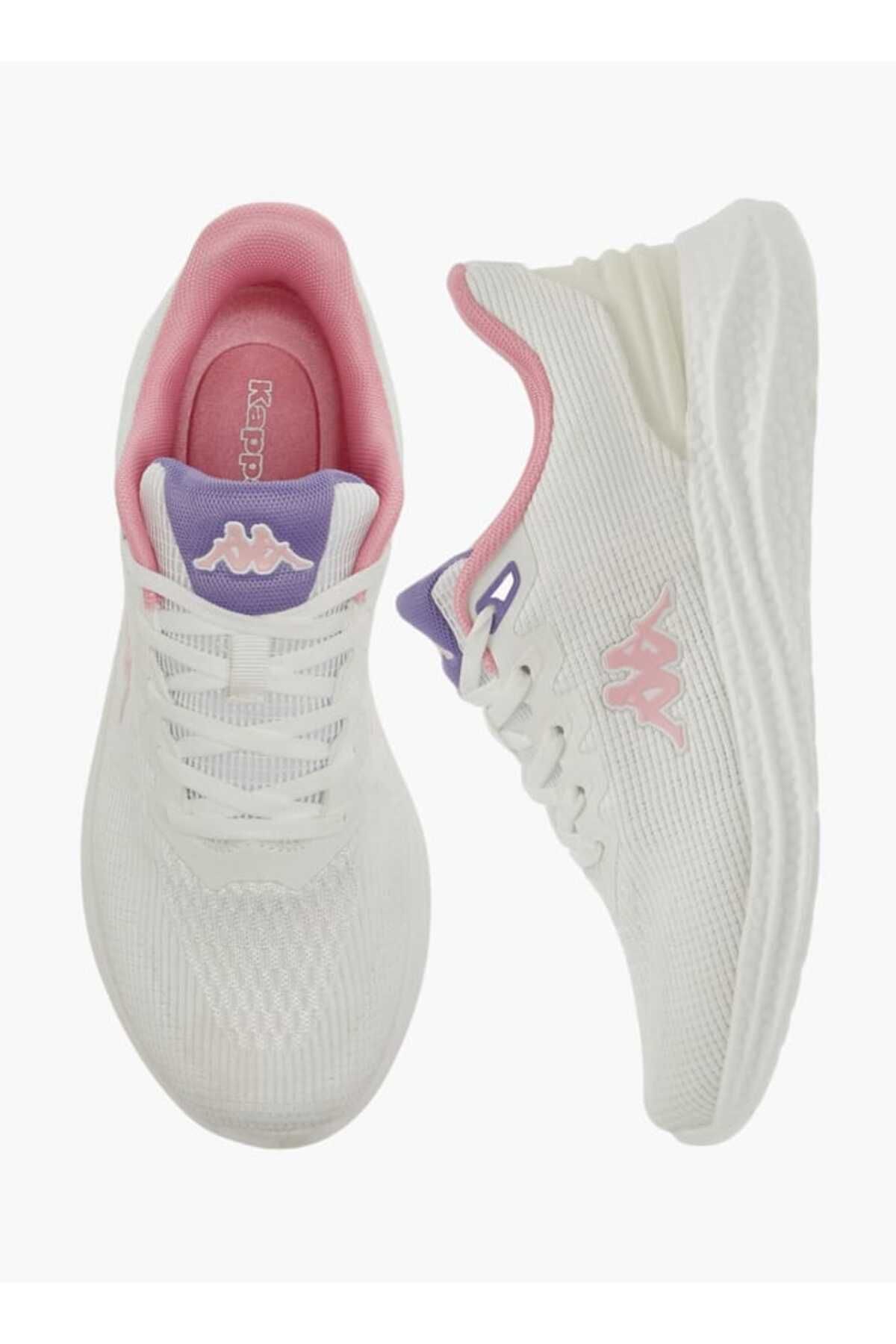 Kappa-Women's Mesh Textured Sports Shoes with Lace-Up Closure 1