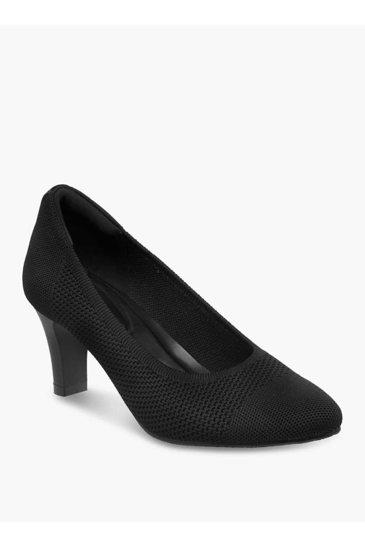 Le Confort-Mesh Textured Slip-On Pumps with Block Heels 2