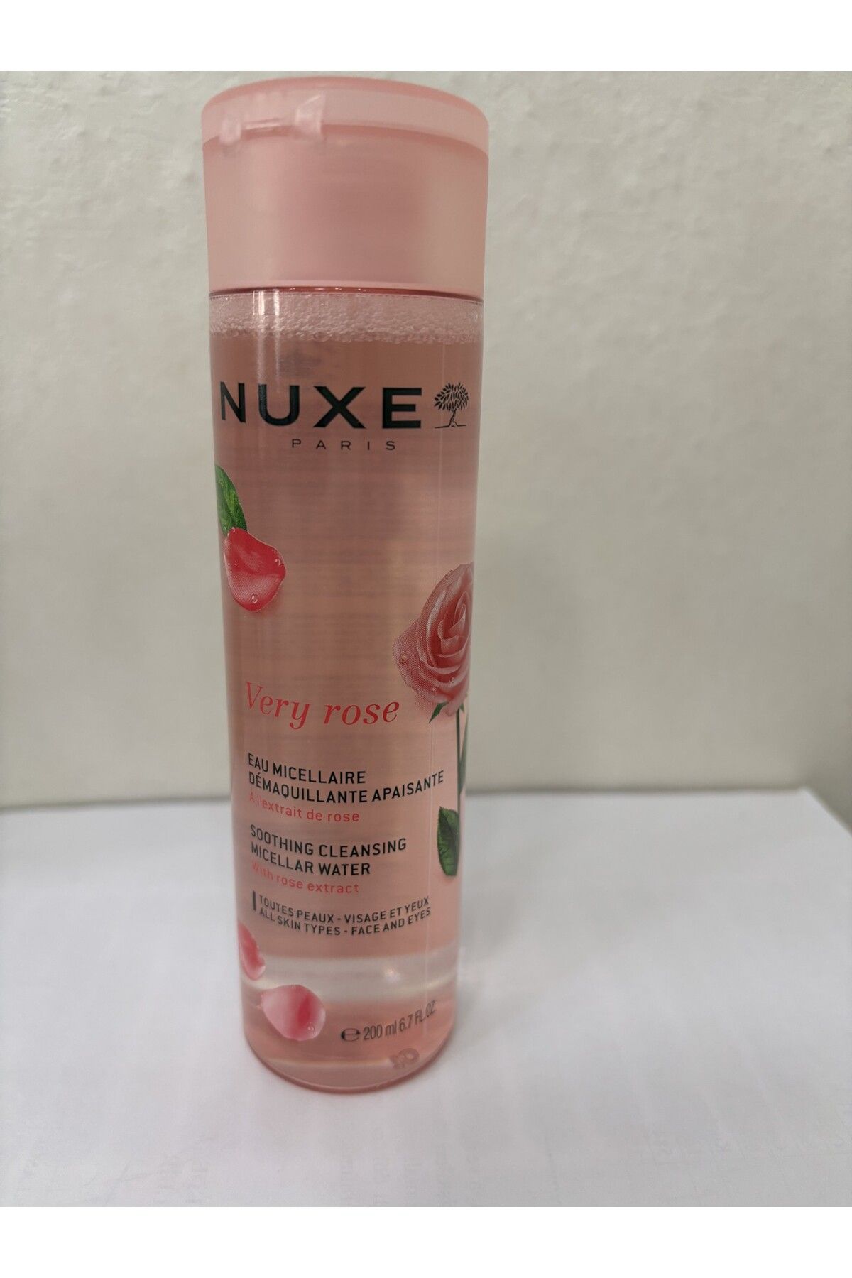 Nuxe Very rose yüz temizleme suyu 200ml