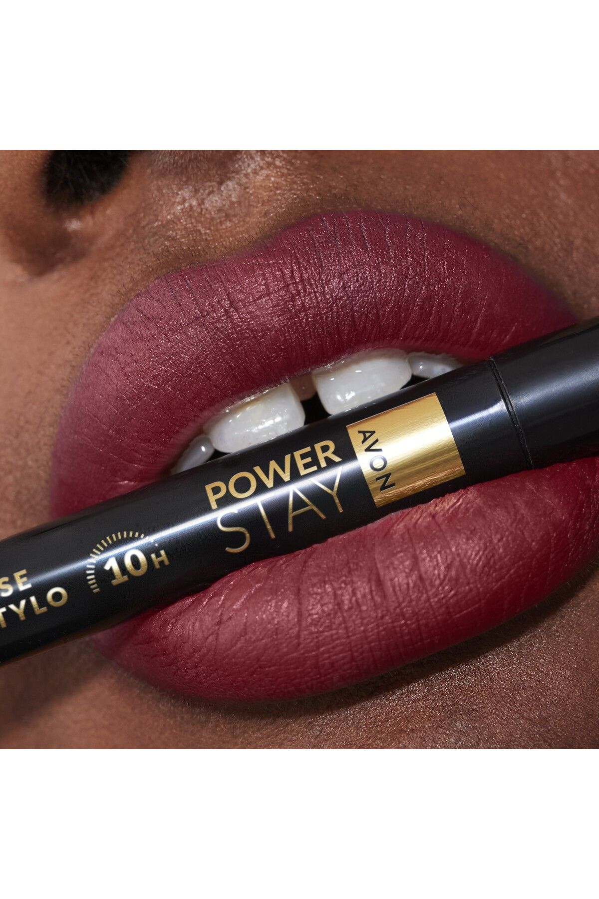 AVON-Power Stay Resistant Lipstick, Main Character Mauve 6