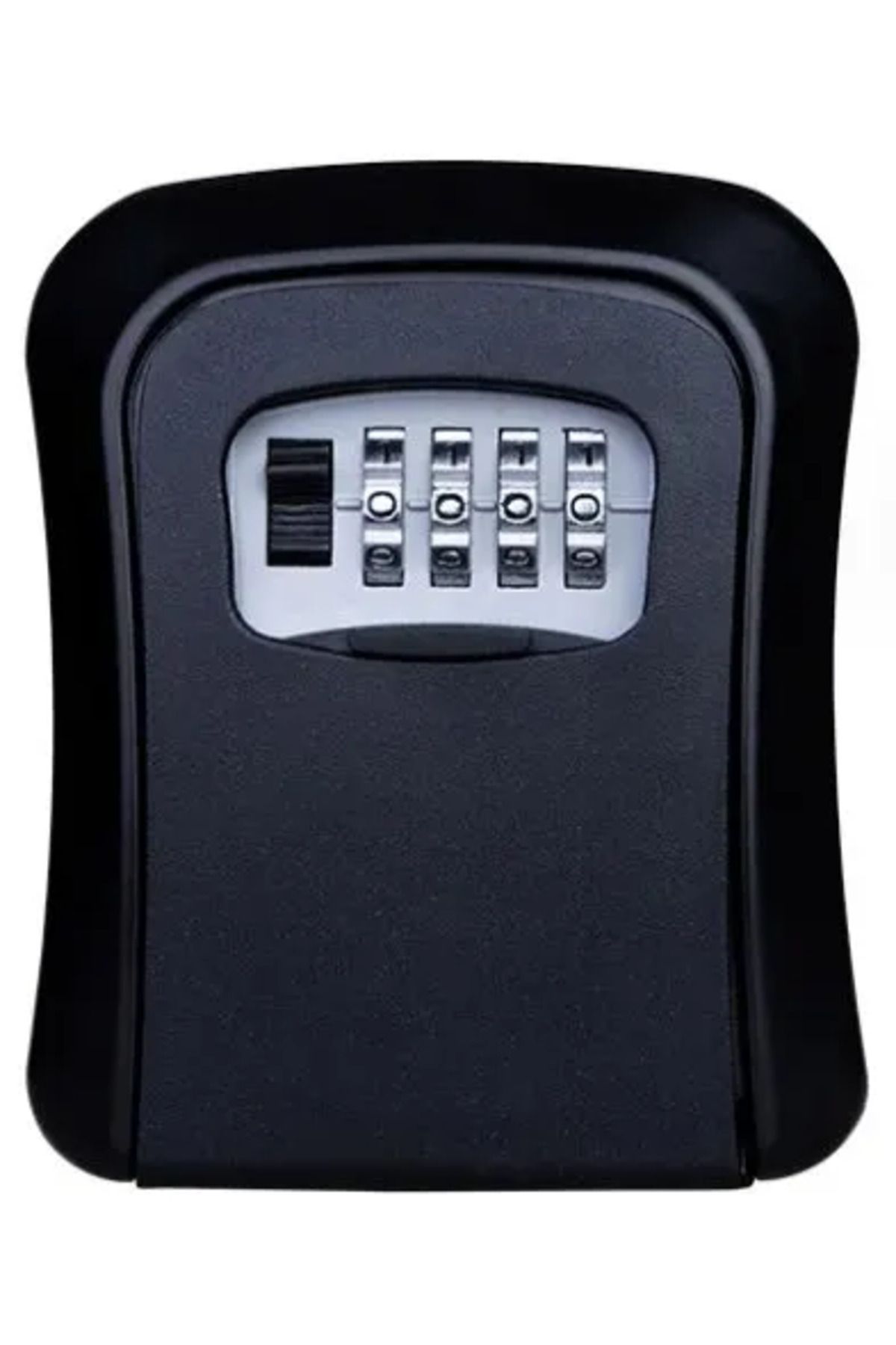 Choice-Black Large Key Keeper Combination Lock Wall Mounted Waterproof 4 Digits Passwords 5 Keys Storage Bo 1