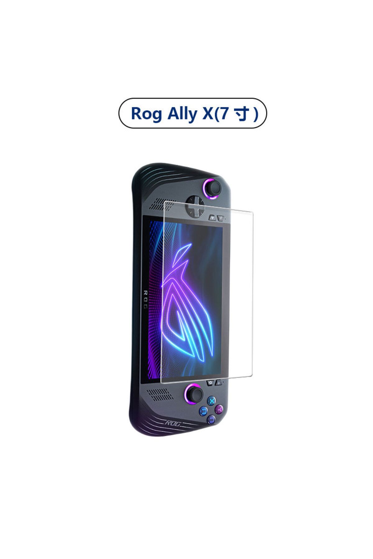 Choice-1pc Screen Protector TPU Hard Case with Stand for ASUS Rog Ally X 2024, Rog Alloy X Accessories Prot 1