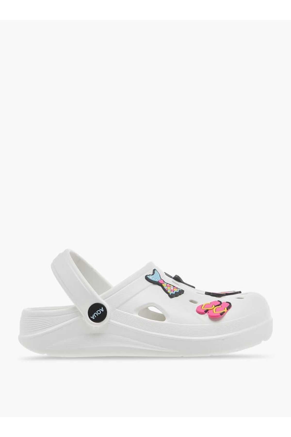 Aqua-Accent Detail Slip-On Clogs 3