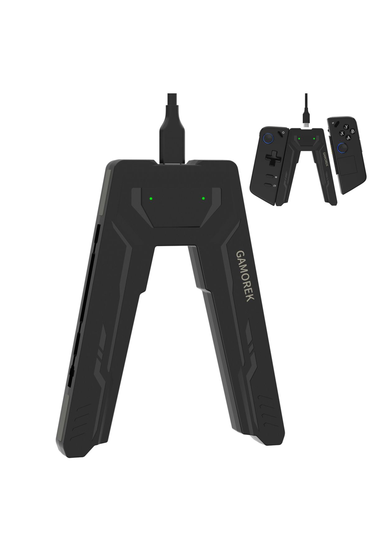 Choice-Black Rgeek Handle Connector For Lenovo Legion Go Accessories Type C Charging Grip Controller Connec 1