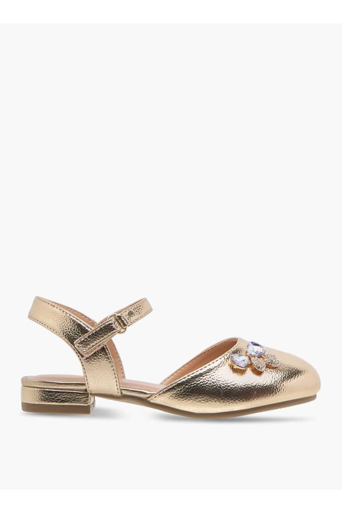 Juniors-Embellished Shoes with Hook and Loop Closure 2