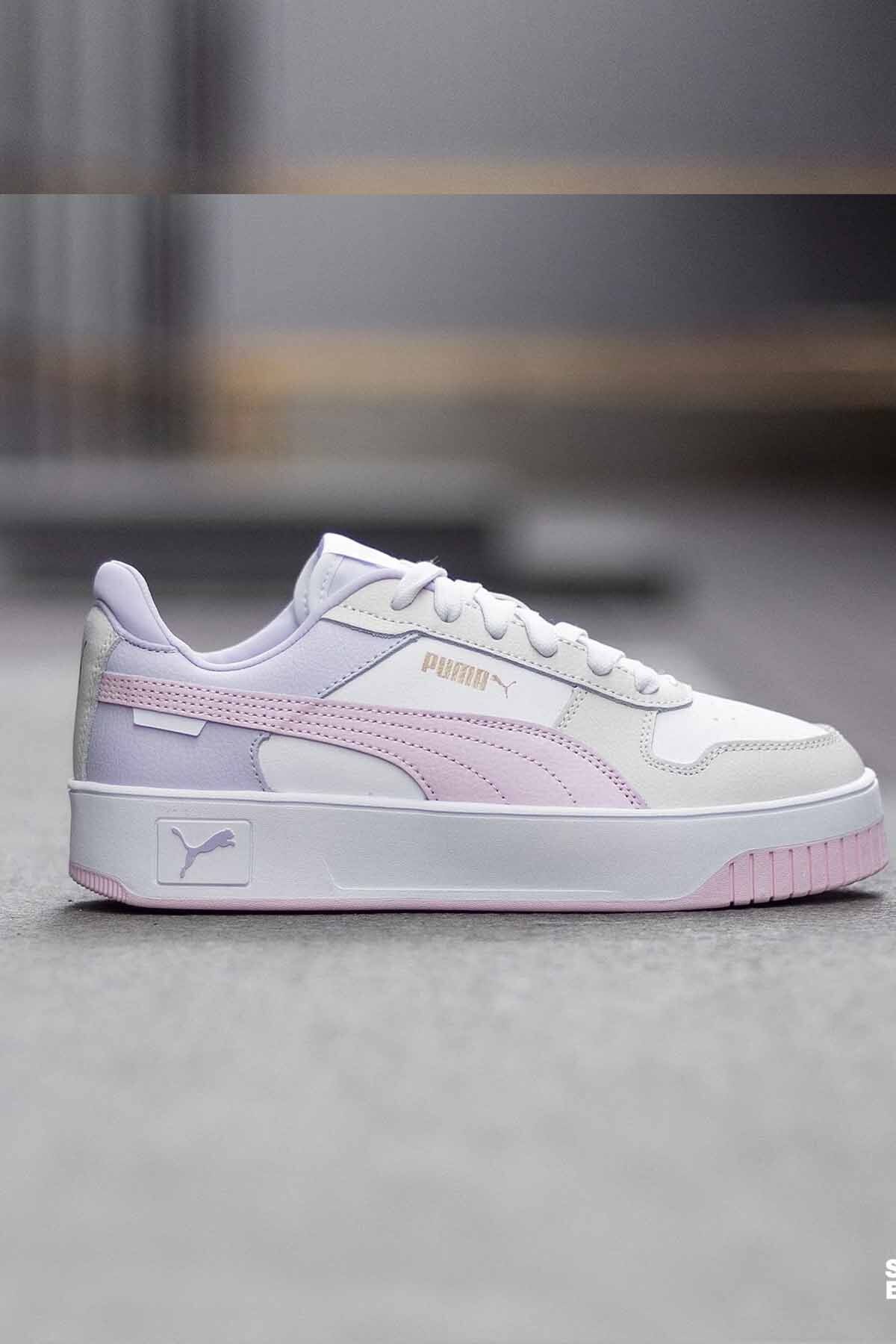 اسنیکر زنانه کفش ورزشی پایه بلند مد Puma