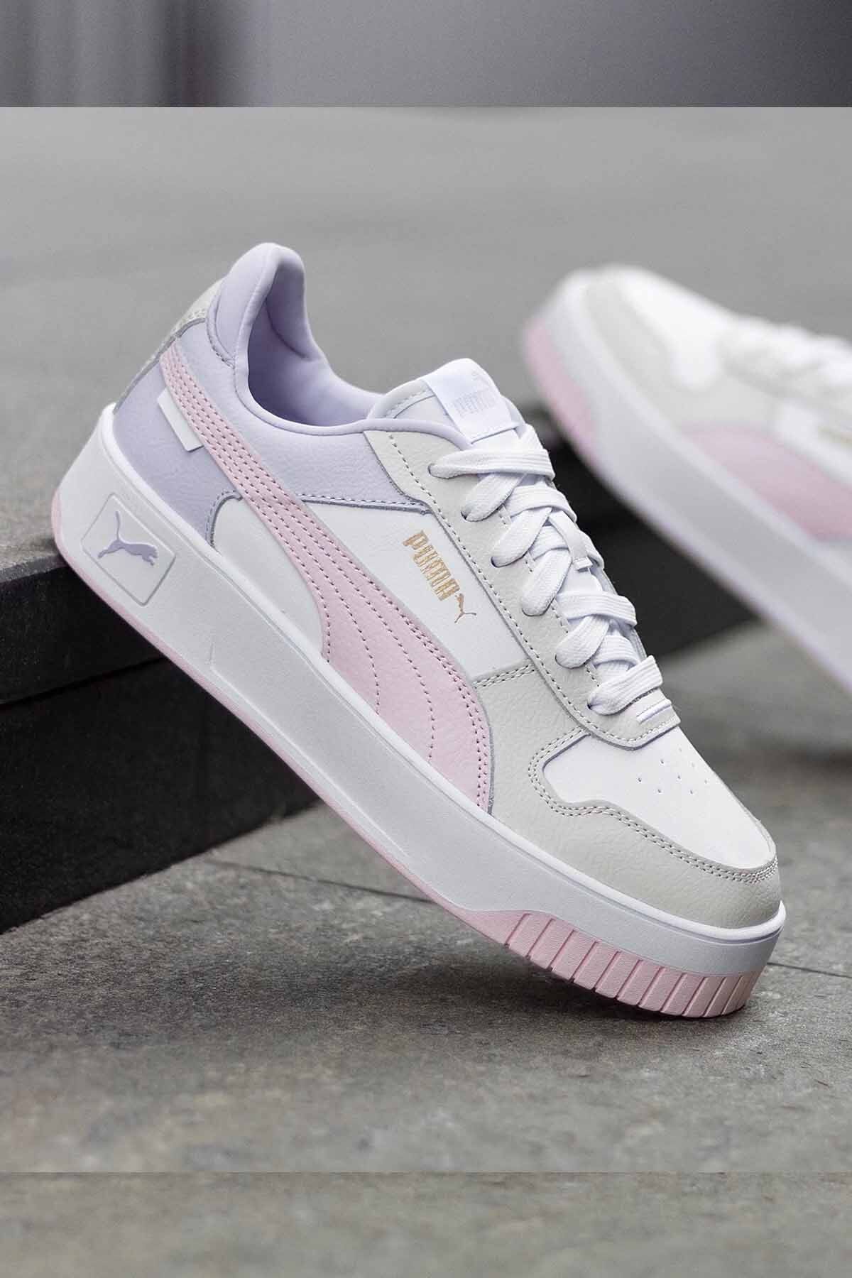 اسنیکر زنانه کفش ورزشی پایه بلند مد Puma
