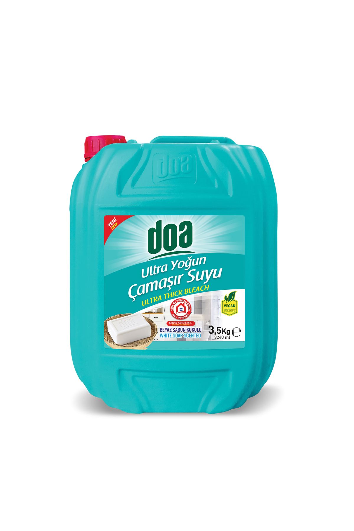 Doa Çamaşır Suyu 3.5 Lt Beyaz Sabun Kokulu