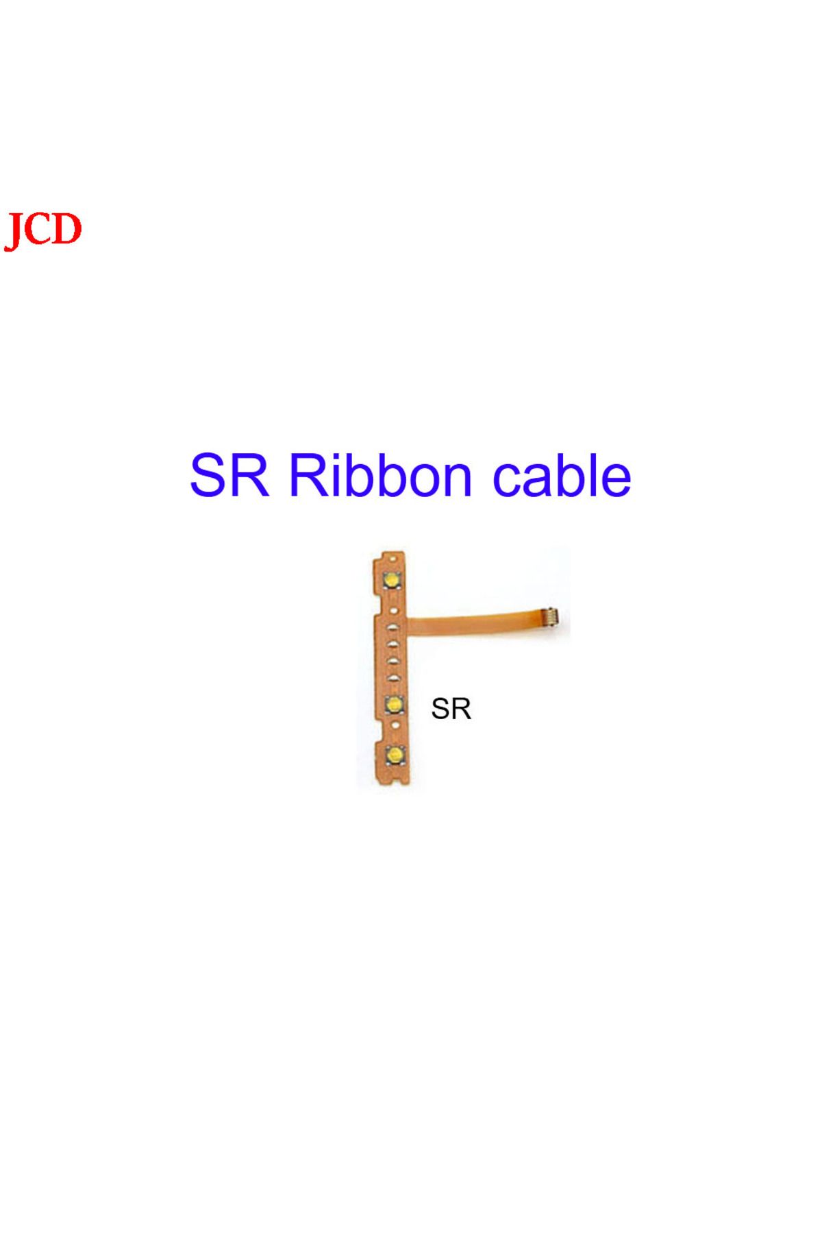 JCD-G 1pcs Replacement For Switch Joycon Zr Zl L Sl Sr Button Key Ribbon Flex Cable For Ns Repair C. 1