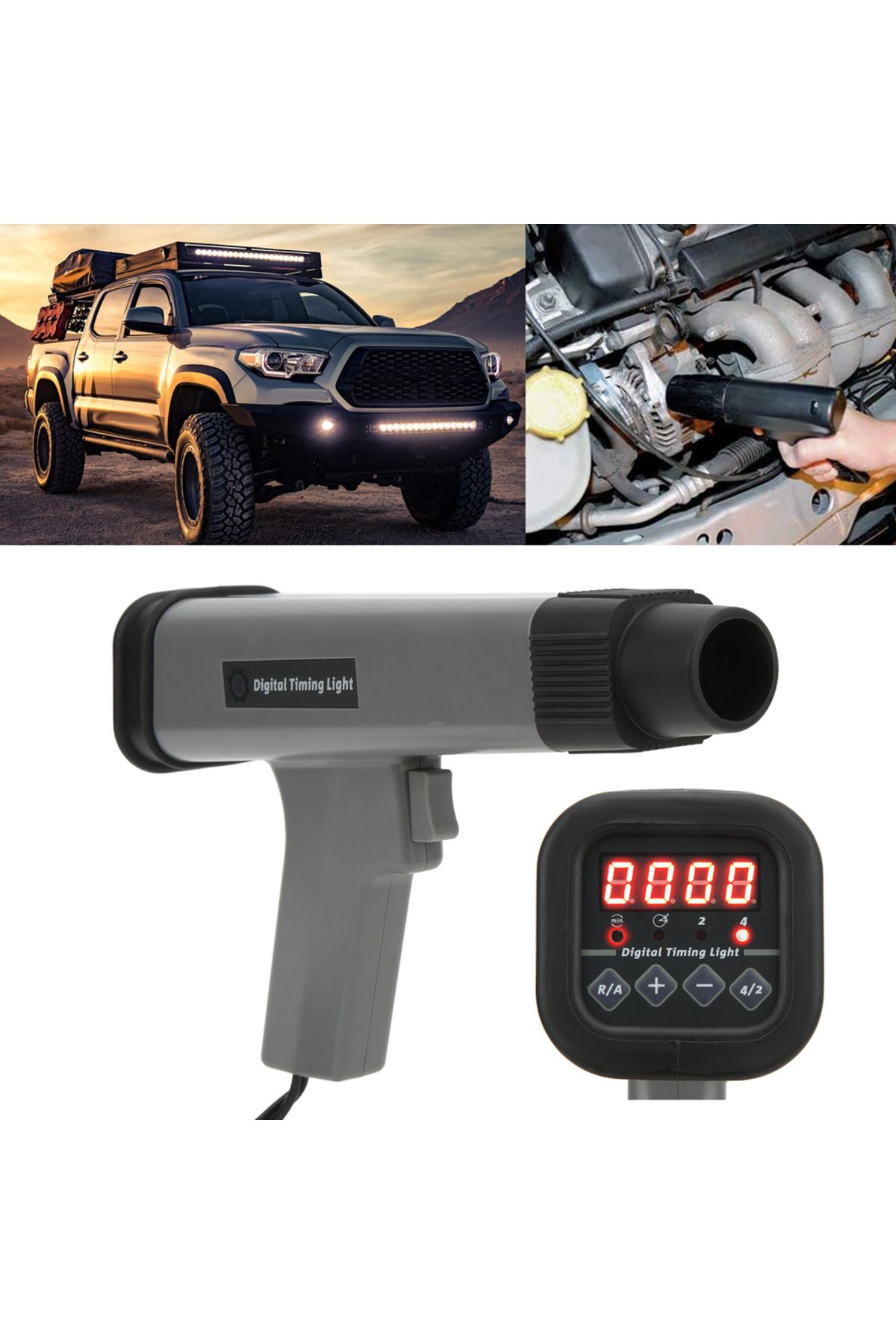 Choice-Digital Engine Timing Light Inductive Strobe Timing Light 12V Ignition Timing Light for Car Motor... 4