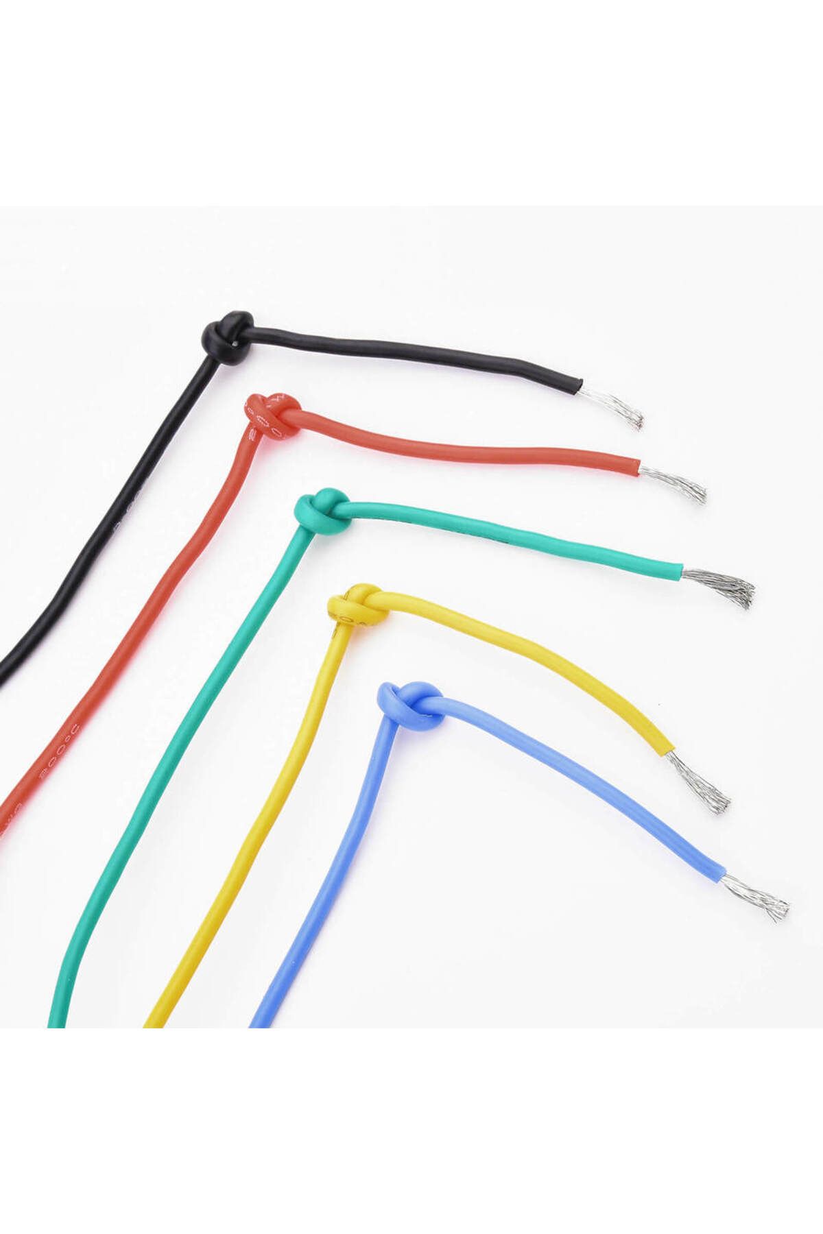 Choice-24 AWG Stranded Electrical Wire 24 Gauge Tinned Copper Wires Flexible Silicone Electric Hookup Wi... 3