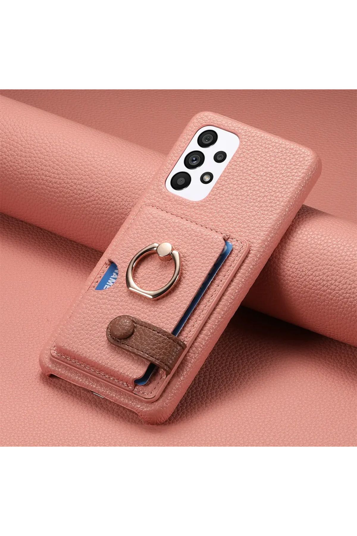 szHAIyu-Galaxy S24 Plus Pink Ring Leather Phone Case for Samsung Galaxy S25 23 S21 FE S24 Ultra S22 Plus A54 1