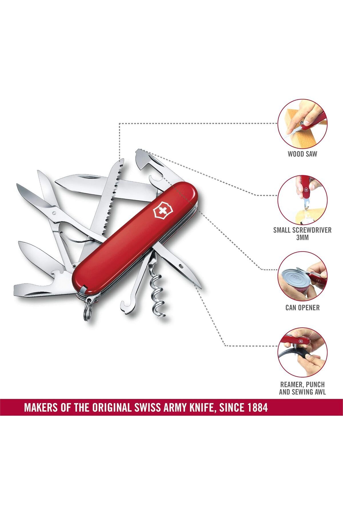 Victorinox-سكين الجيش السويسري للصياد 4