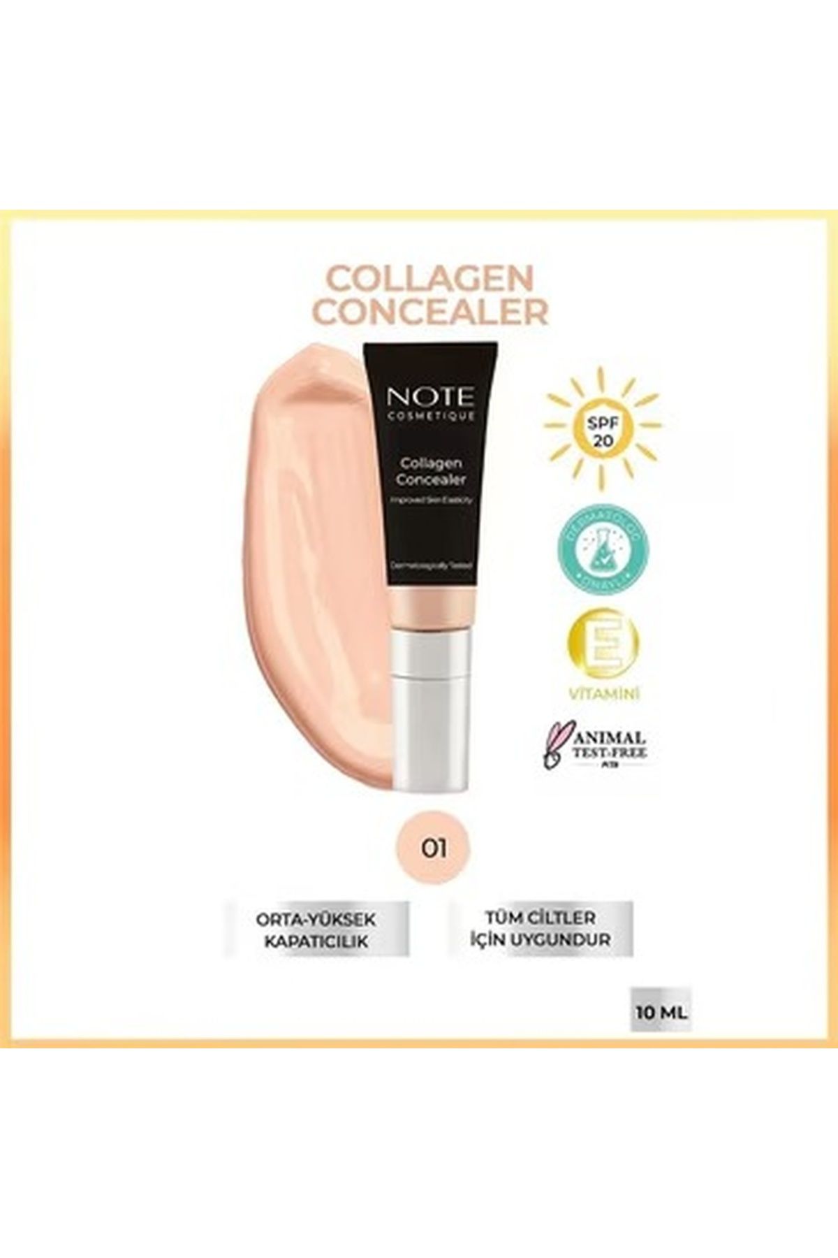 NOTE-Collagen Concealer No: 01 2