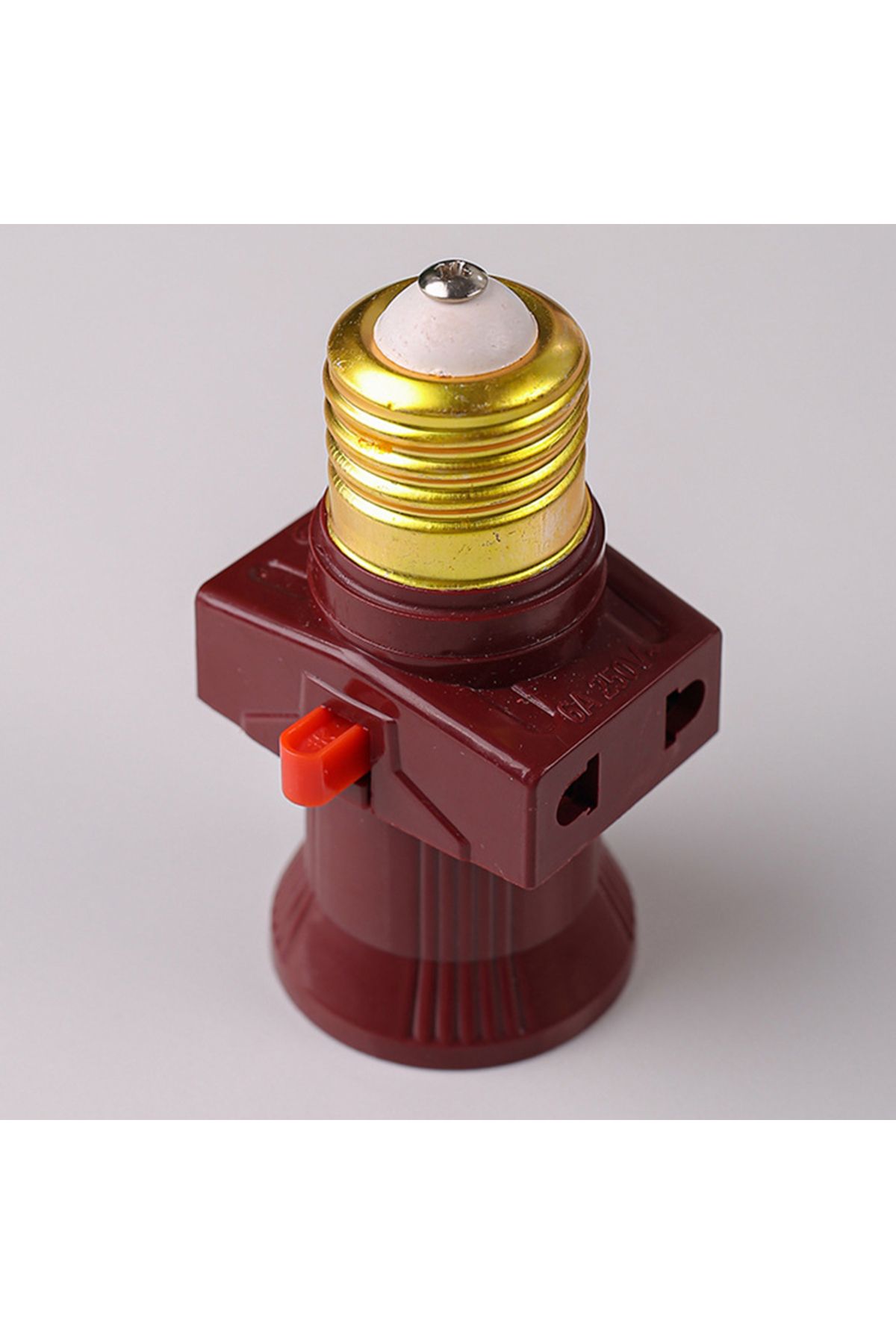 Choice-111V- 240V E27 Screw Bulb Holder Convert To With Switch Lamp Socket LED Bulb Adapter With Switch ... 3