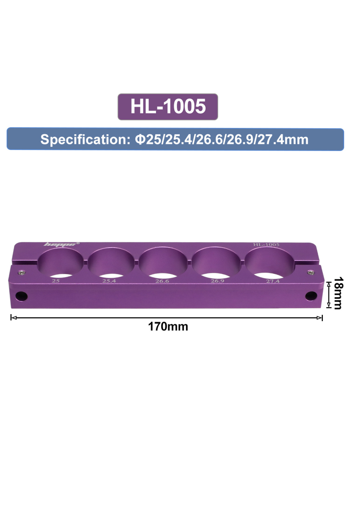 Choice-HL-1005 HEPPE Table Vise Insert Clamp Bench Vice Worktable Multifunction Quick Fixtures for 5-34.9mm 1