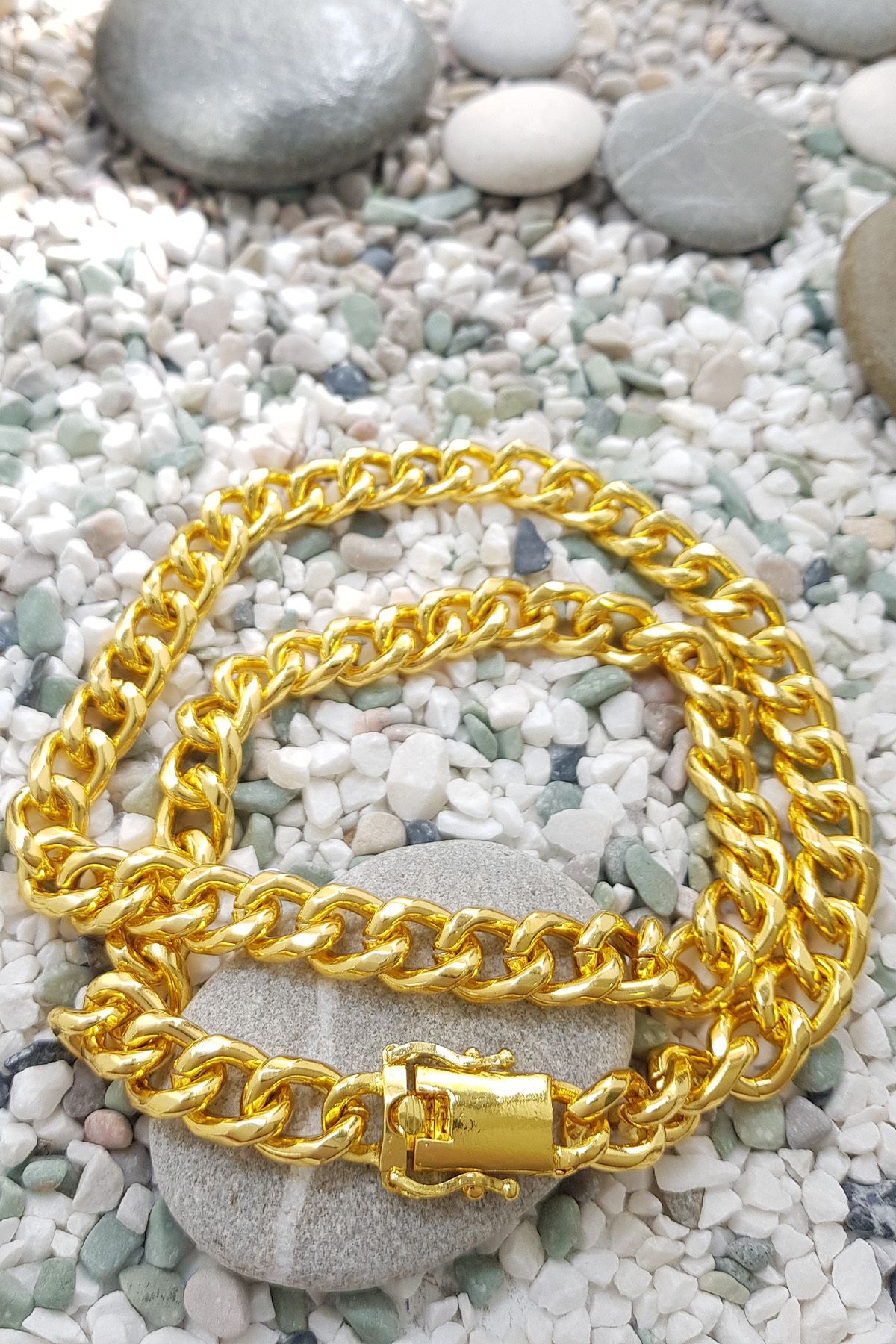 Chavin-11 mm58 cmGold Alloy Unisex Chain Ep10sr 2