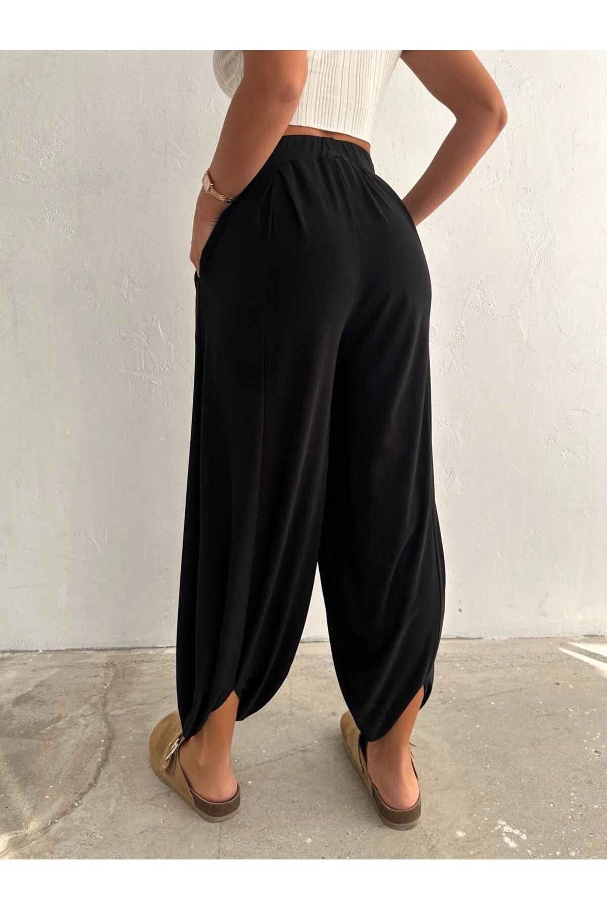 Velista-Modal Fabric Soft Texture Shalvar Pants 5